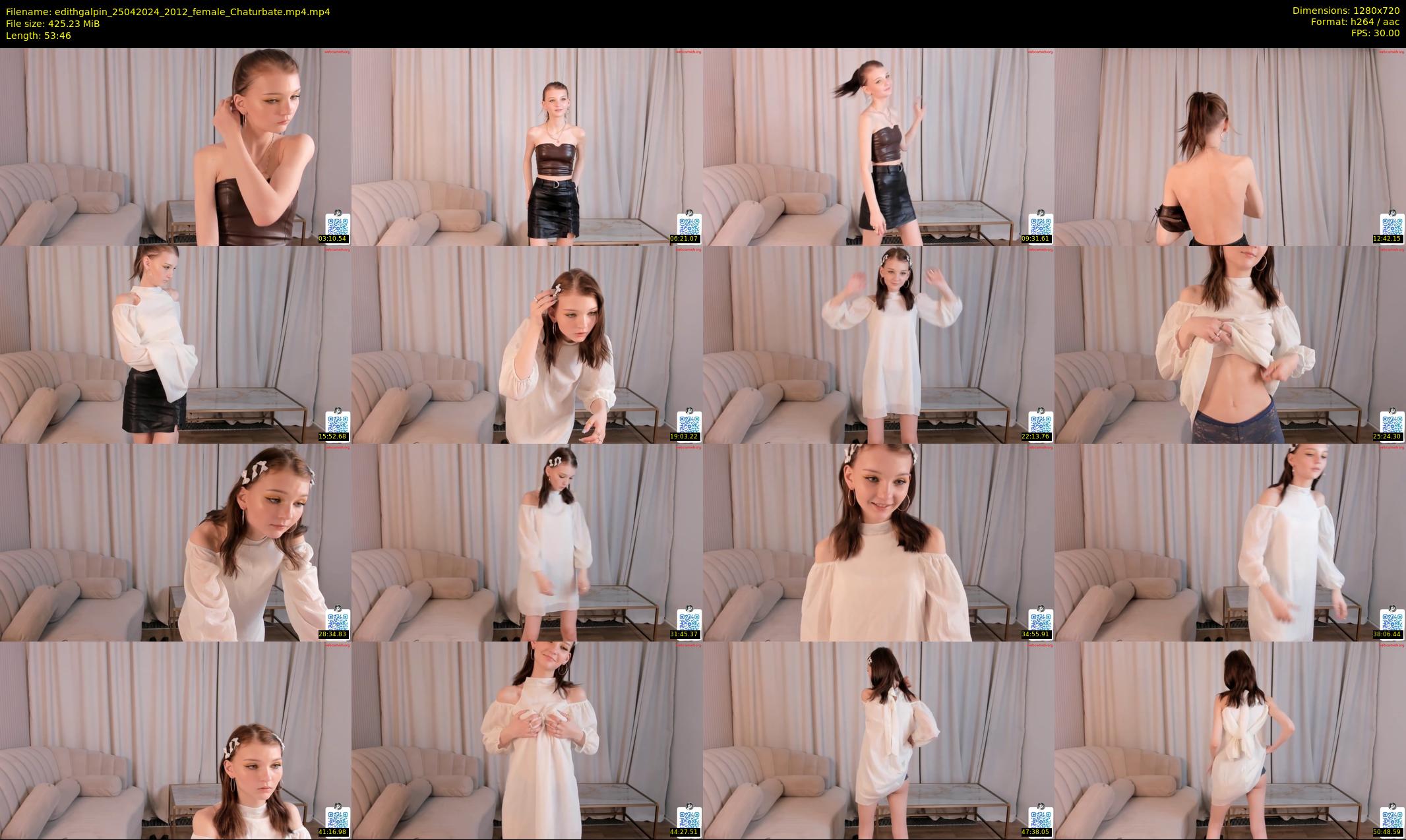 edithgalpin — 54 minute Chaturbate female cam show recording, 720p, Apr 25, 2024