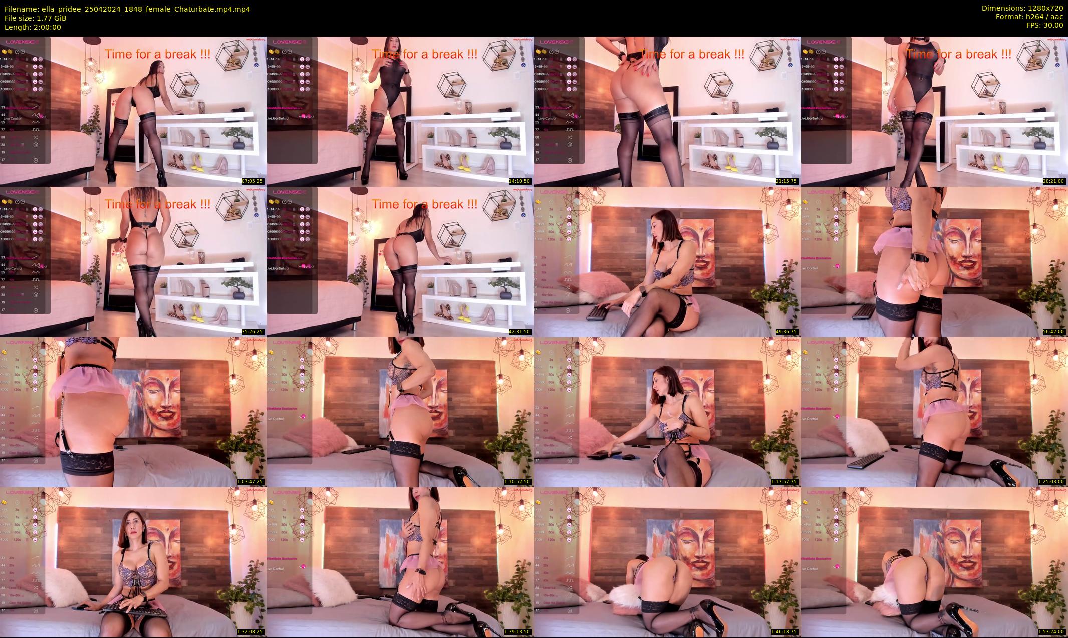 ella_pridee — 120 minute Chaturbate female cam show recording, 720p, Apr 25, 2024