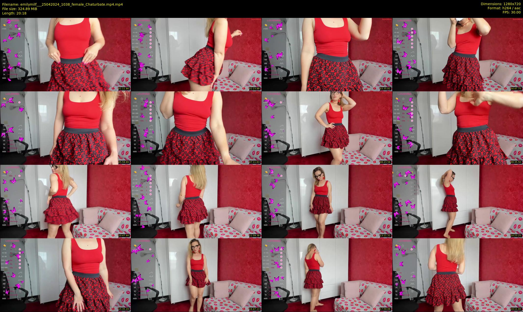 emilymilf__ — 21 minute Chaturbate female cam show recording, 720p, Apr 25, 2024
