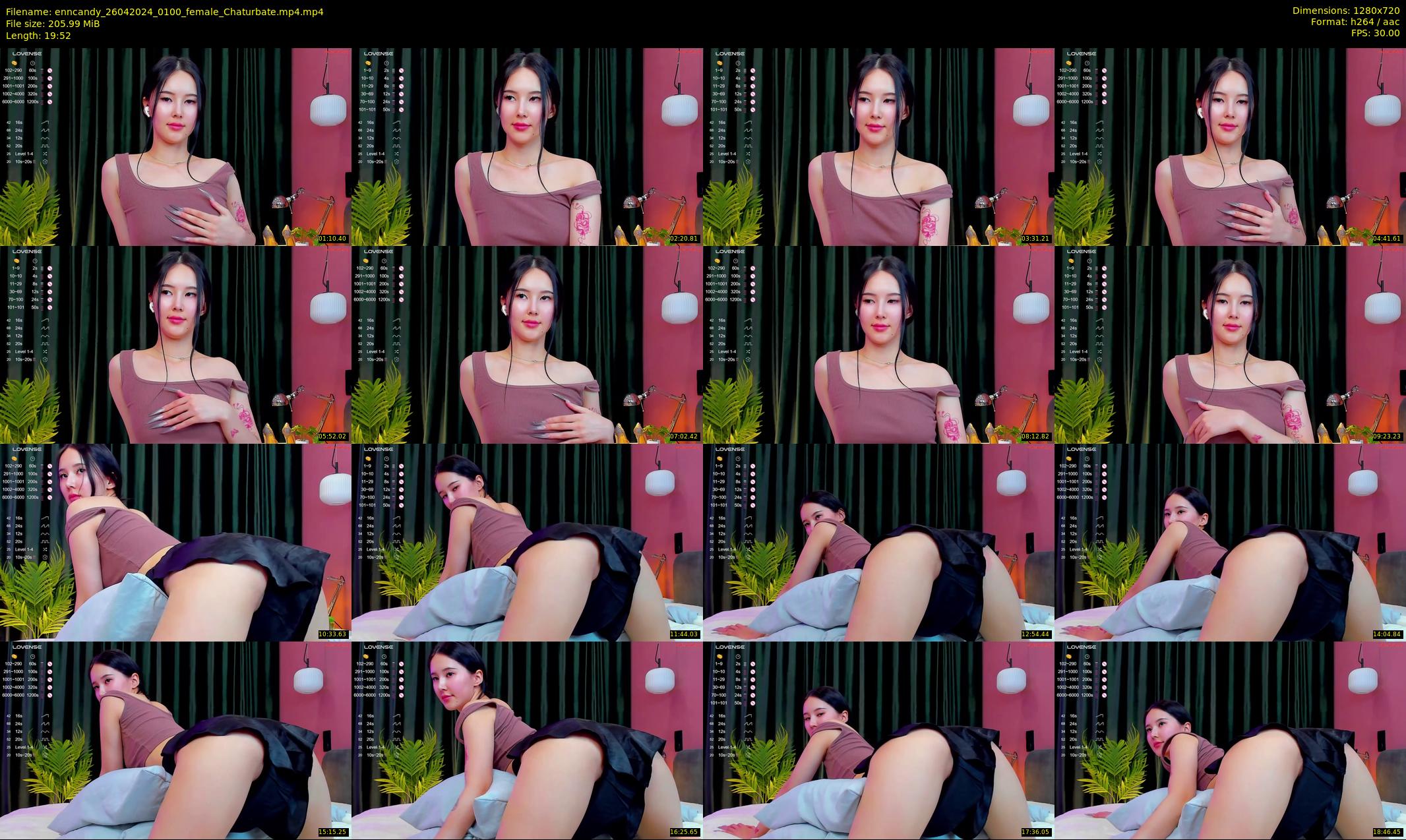 enncandy — 20 minute Chaturbate female cam show recording, 720p, Apr 26, 2024
