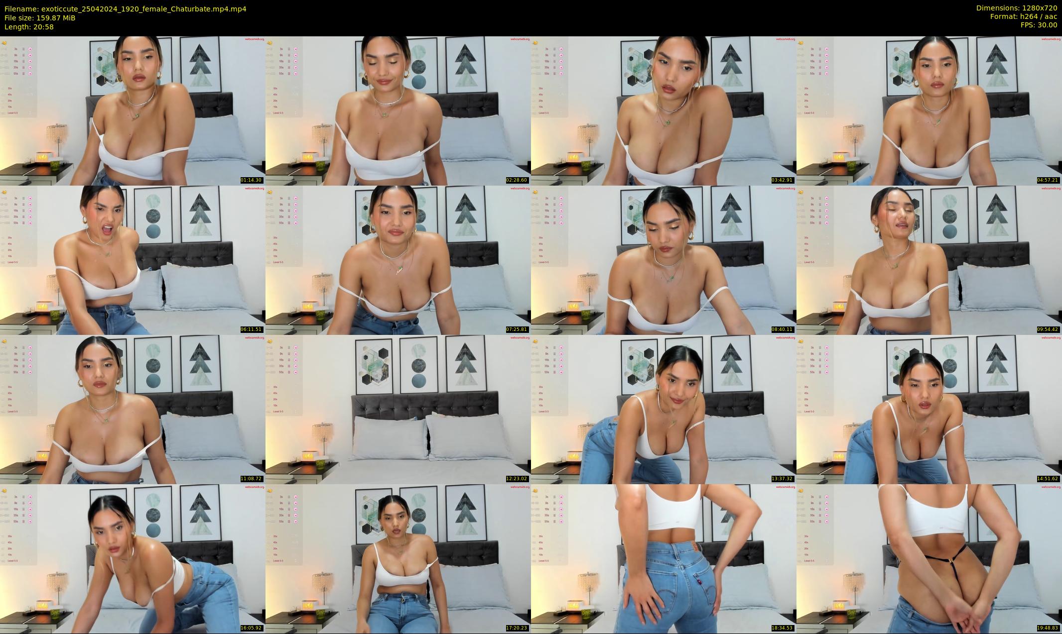 exoticcute — 21 minute Chaturbate female cam show recording, 720p, Apr 25, 2024
