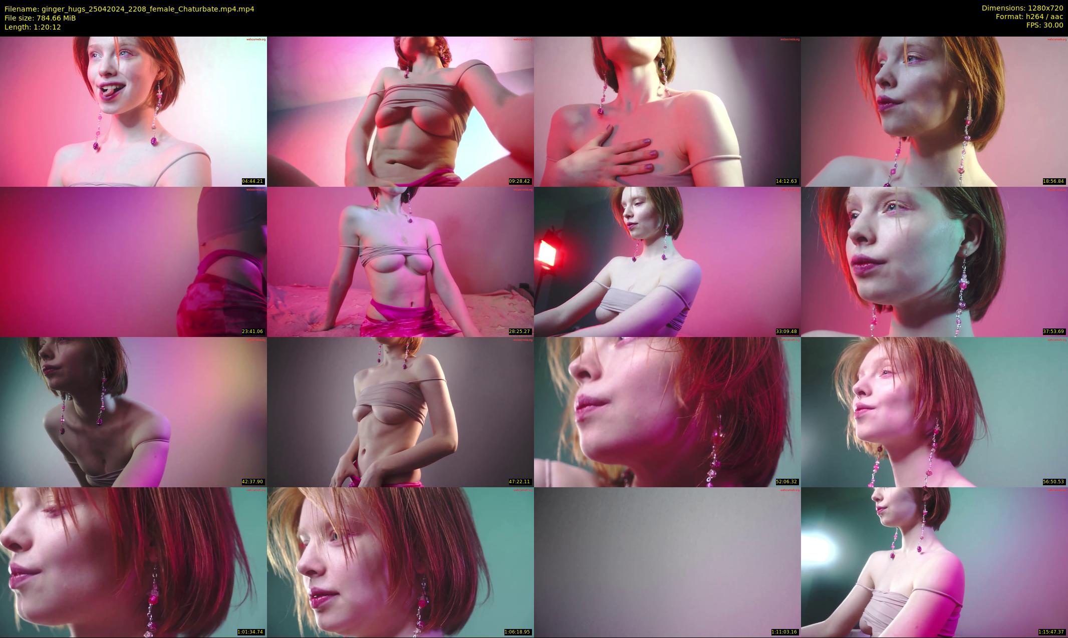 ginger_hugs — 81 minute Chaturbate female cam show recording, 720p, Apr 25, 2024