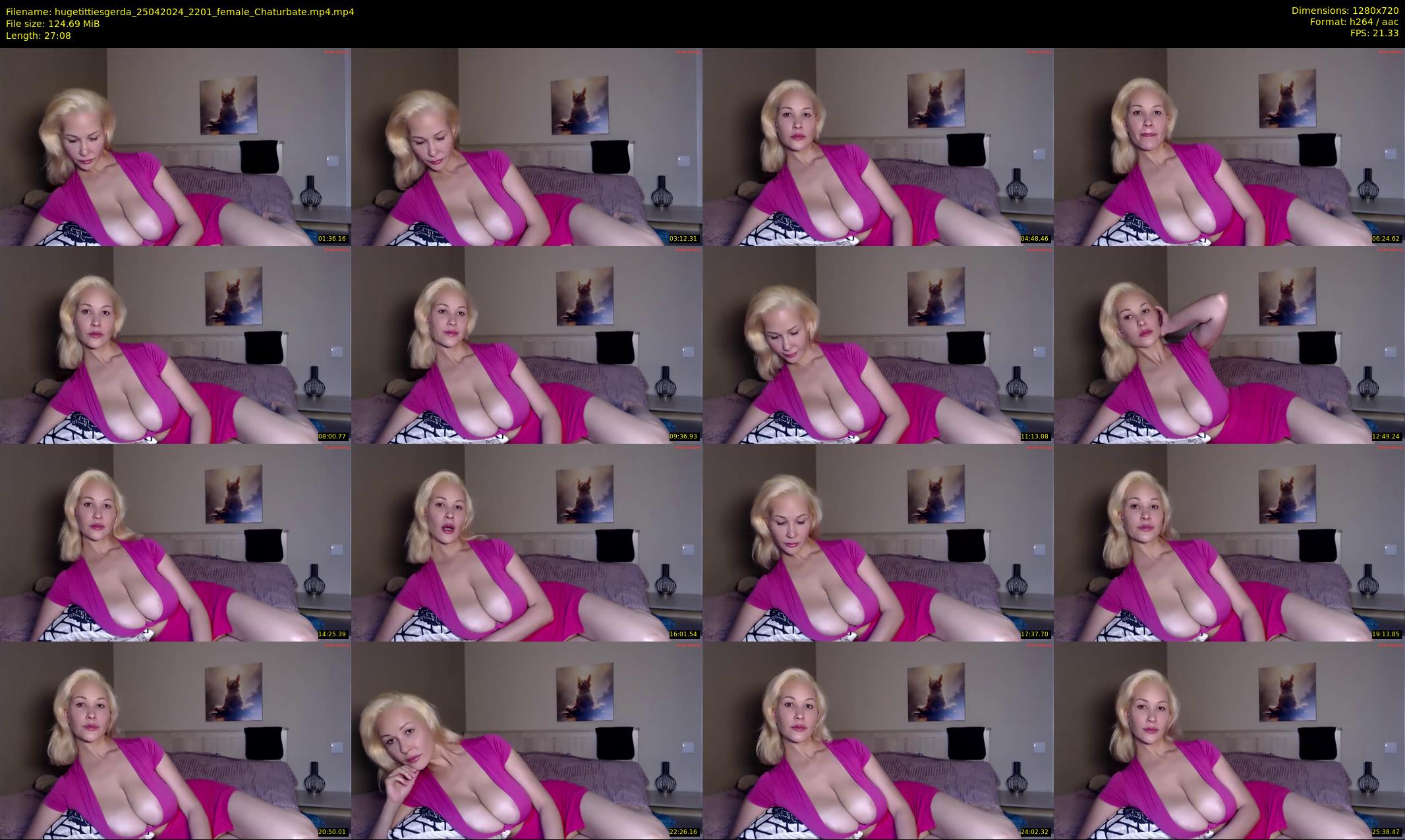 hugetittiesgerda — 28 minute Chaturbate female cam show recording, 720p, Apr 25, 2024