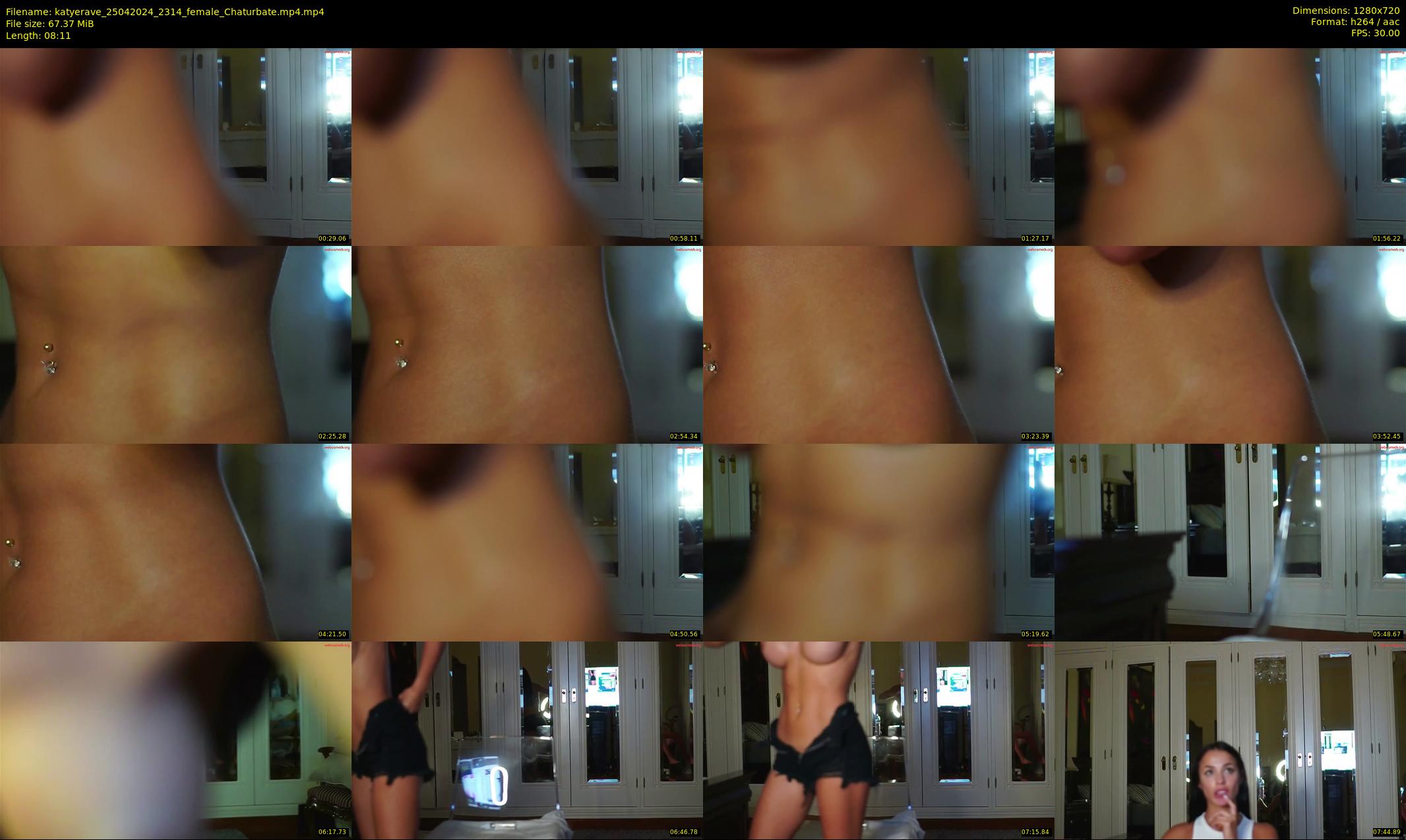 katyerave — 9 minute Chaturbate female cam show recording, 720p, Apr 25, 2024