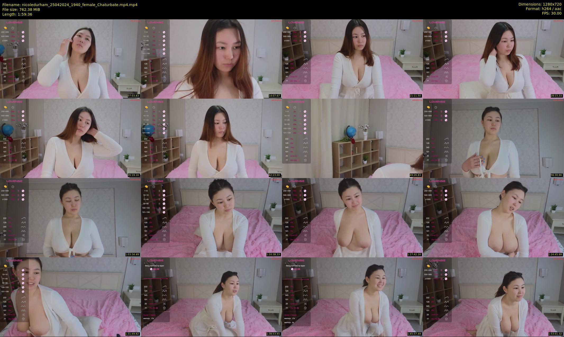 nicoledurham — 120 minute Chaturbate female cam show recording, 720p, Apr 25, 2024
