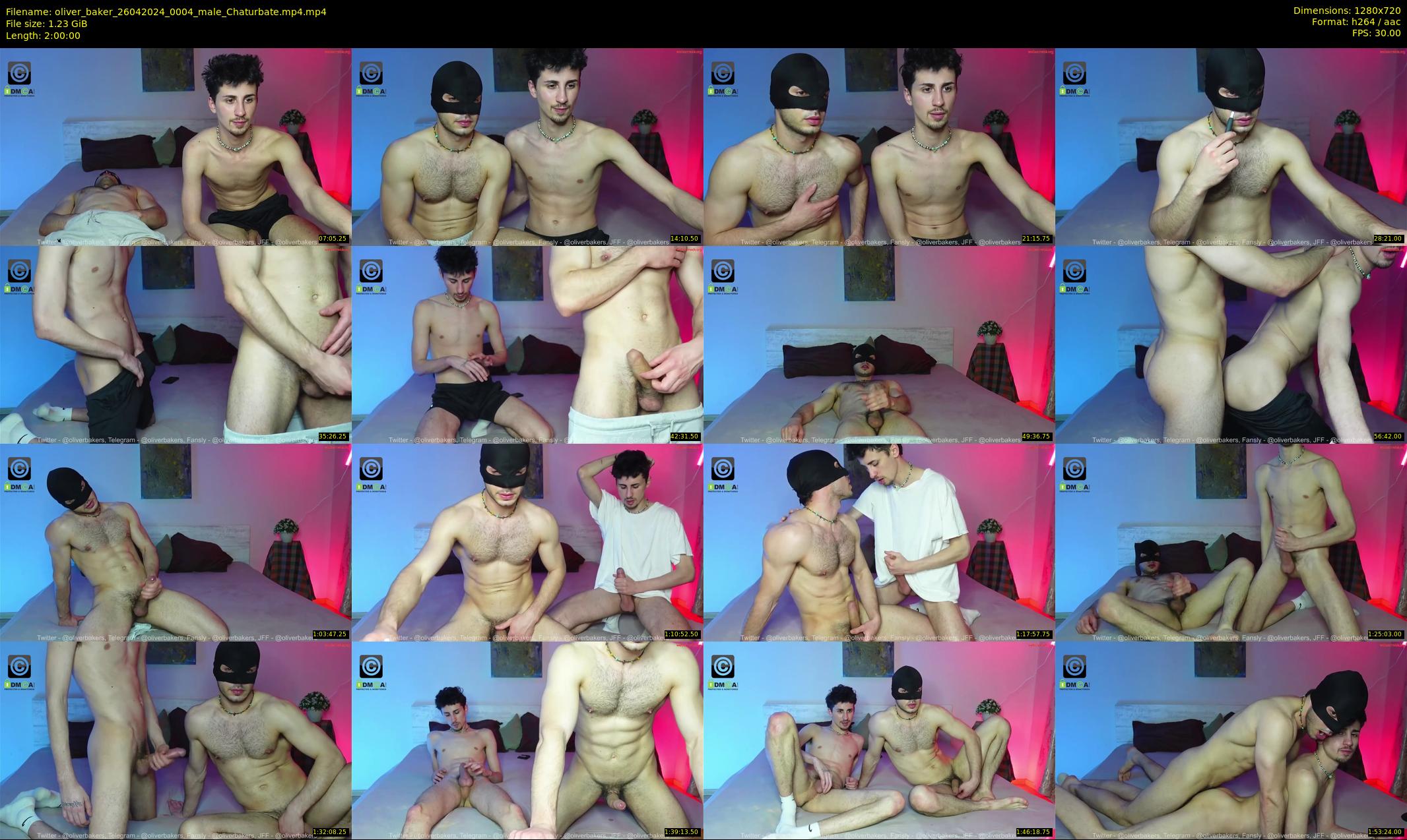 oliver_baker — 120 minute Chaturbate male cam show recording, 720p, Apr 26, 2024
