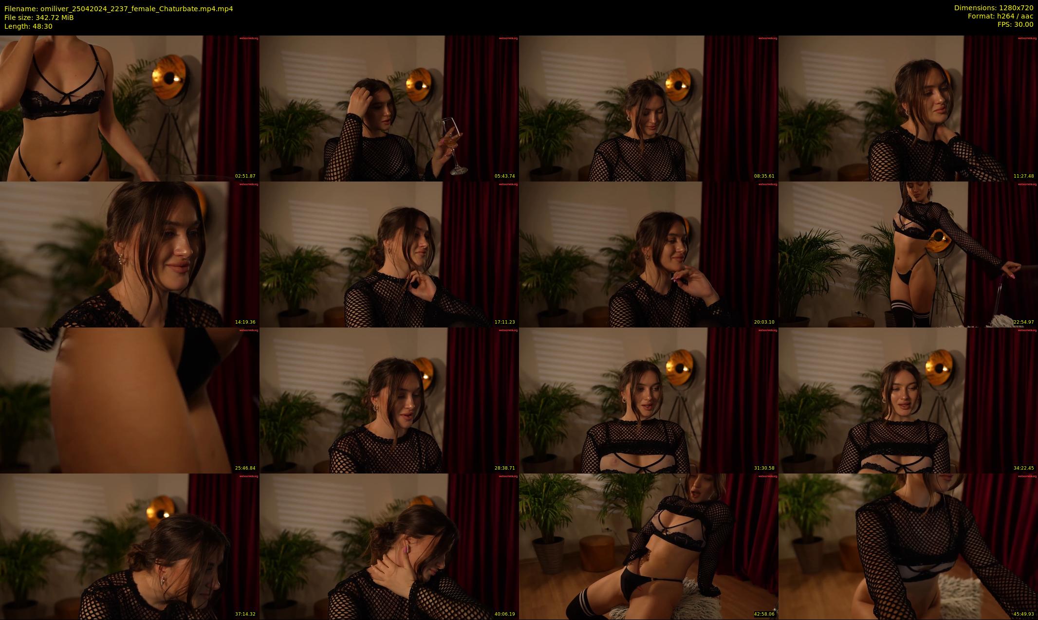 omiliver — 49 minute Chaturbate female cam show recording, 720p, Apr 25, 2024