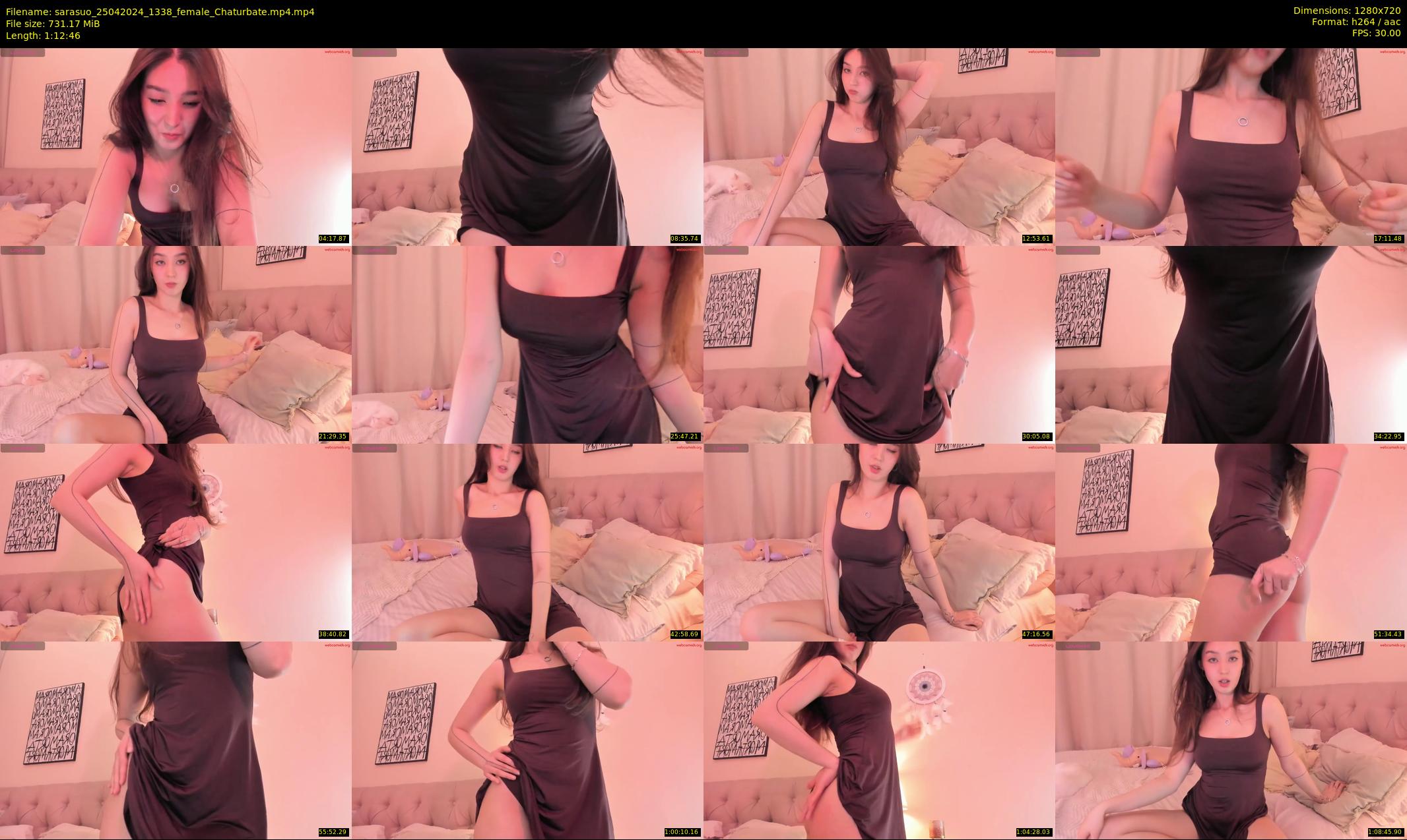 sarasuo — 73 minute Chaturbate female cam show recording, 720p, Apr 25, 2024
