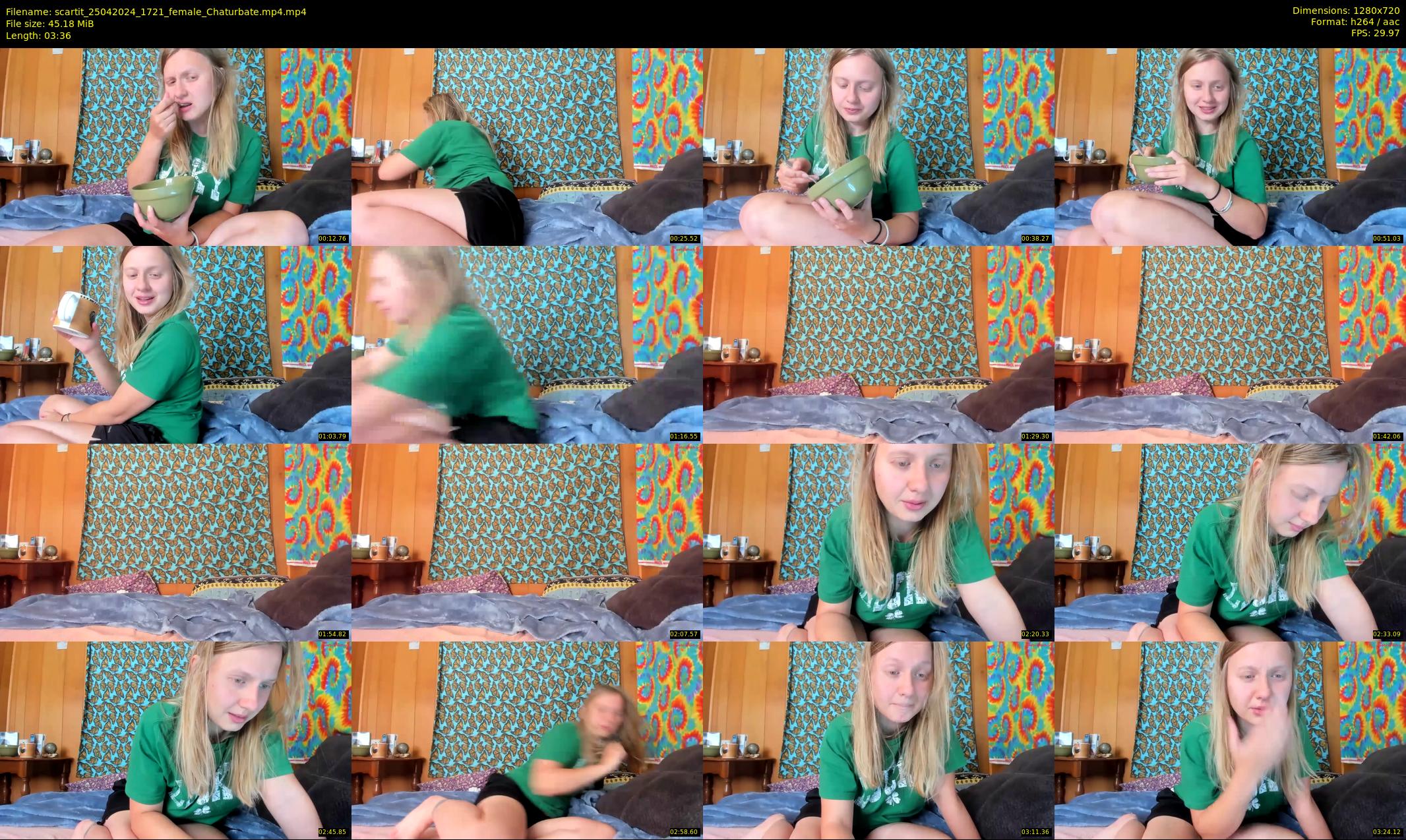 scartit — 4 minute Chaturbate female cam show recording, 720p, Apr 25, 2024