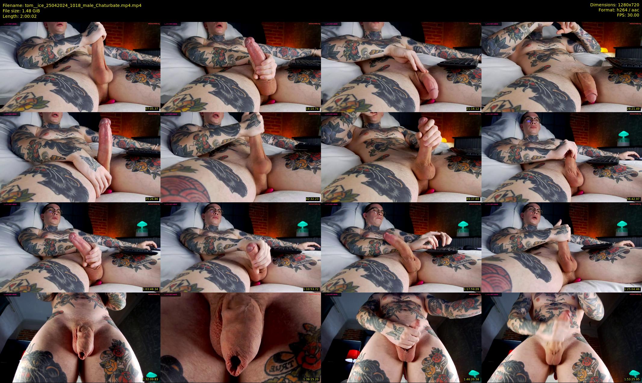 tom__ice — 121 minute Chaturbate male cam show recording, 720p, Apr 25, 2024