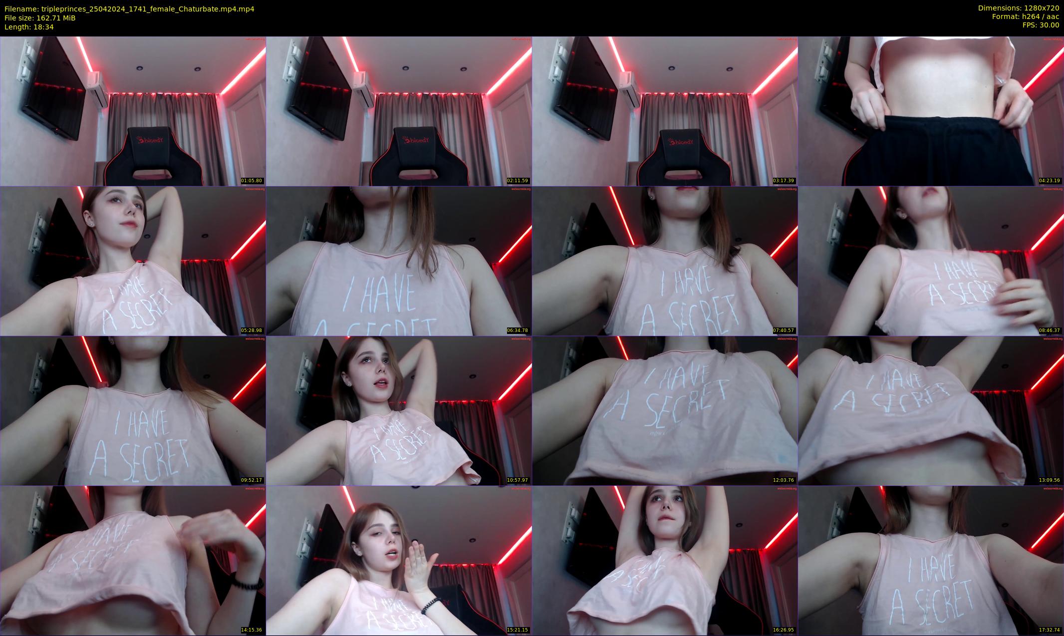 tripleprinces — 19 minute Chaturbate female cam show recording, 720p, Apr 25, 2024