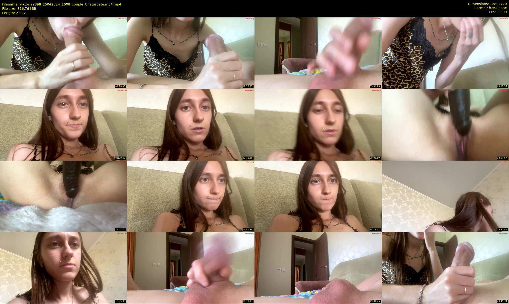 viktoria9898 — 23 minute Chaturbate couple cam show recording, 720p, Apr 25, 2024