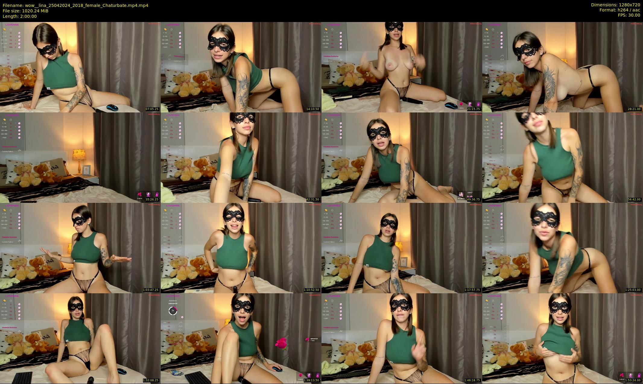 wow__lina — 120 minute Chaturbate couple cam show recording, 720p, Apr 25, 2024