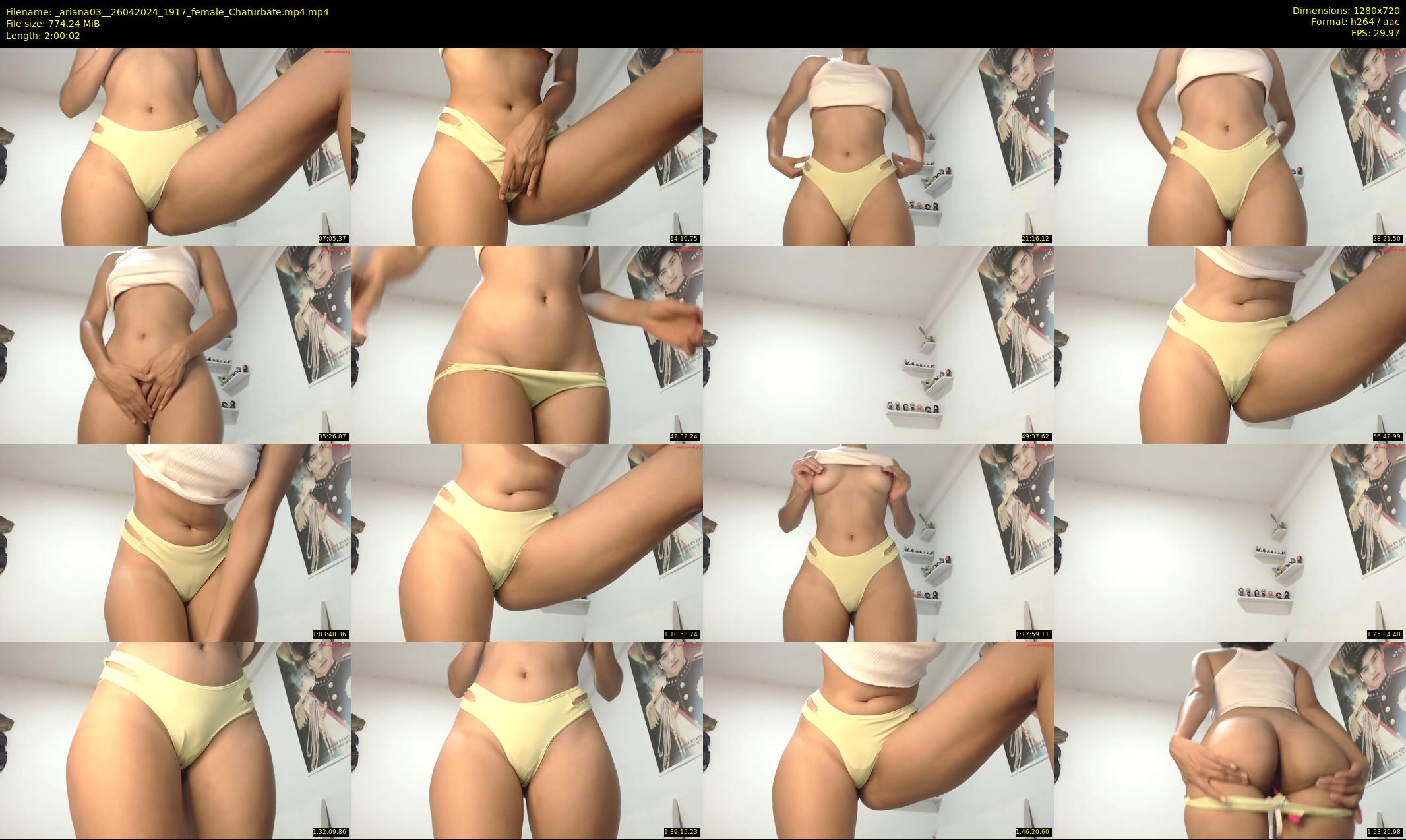 _ariana03_ — 121 minute Chaturbate female cam show recording, 720p, Apr 26, 2024