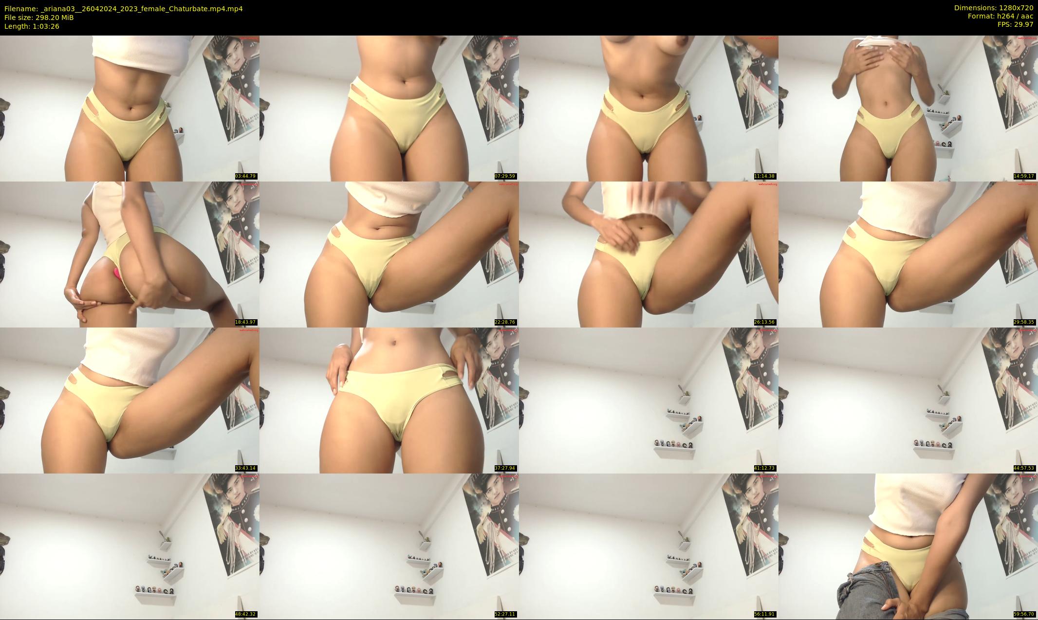 _ariana03_ — 64 minute Chaturbate female cam show recording, 720p, Apr 26, 2024