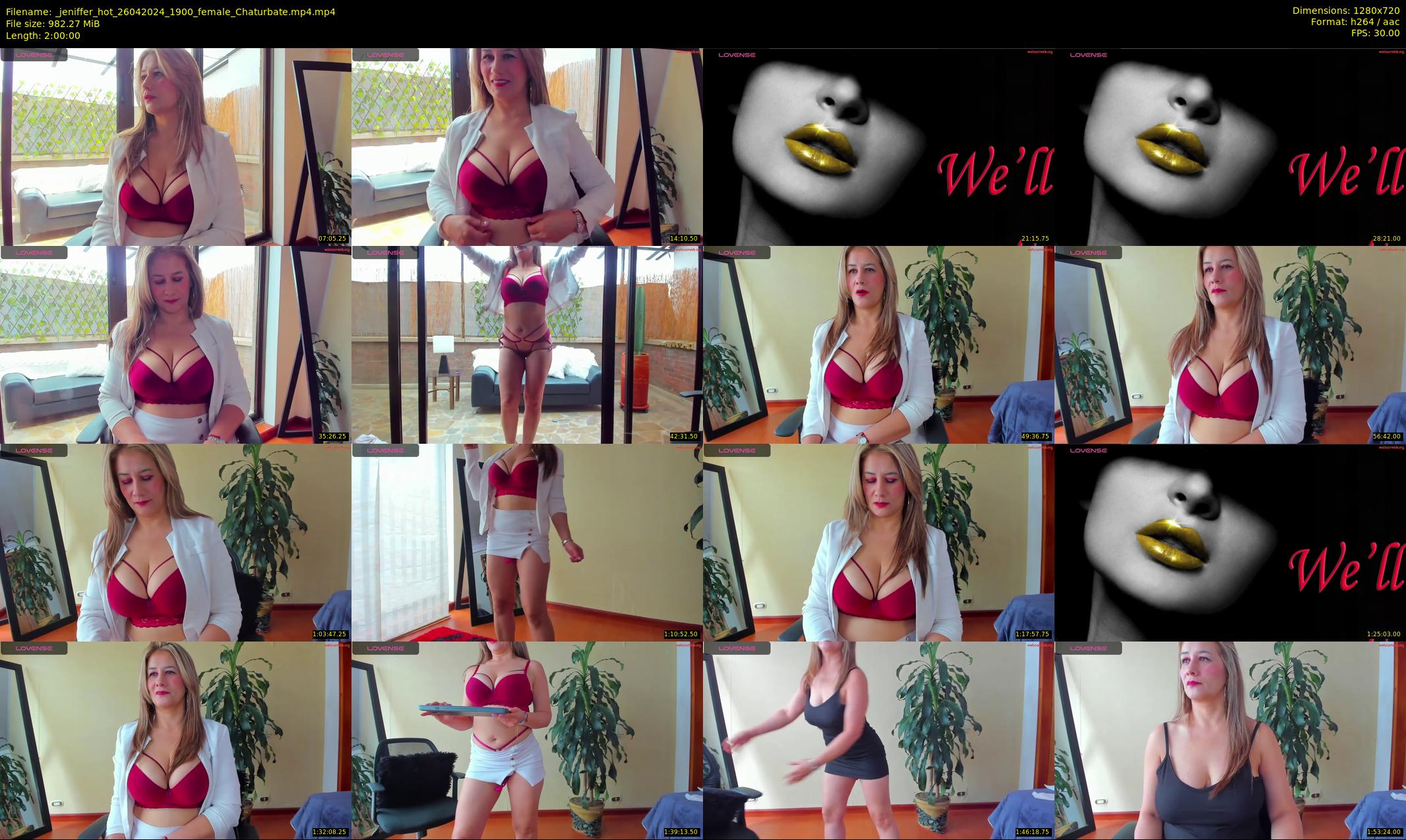 _jeniffer_hot — 120 minute Chaturbate female cam show recording, 720p, Apr 26, 2024