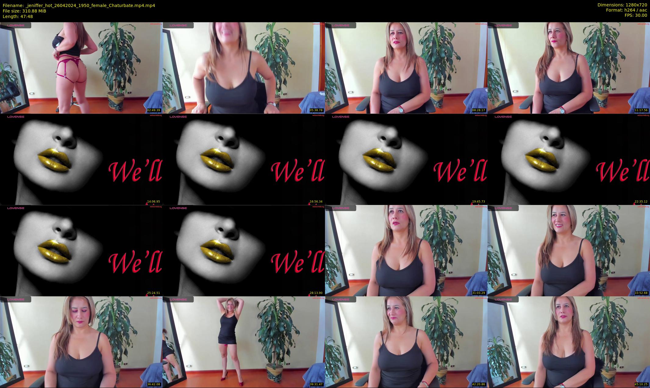 _jeniffer_hot — 48 minute Chaturbate female cam show recording, 720p, Apr 26, 2024