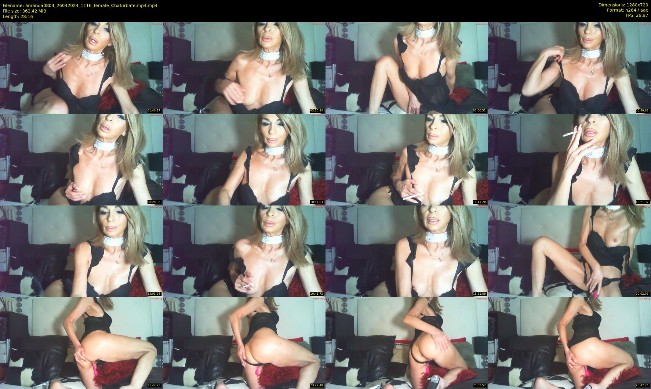 amanda0803 — 29 minute Chaturbate female cam show recording, 720p, Apr 26, 2024