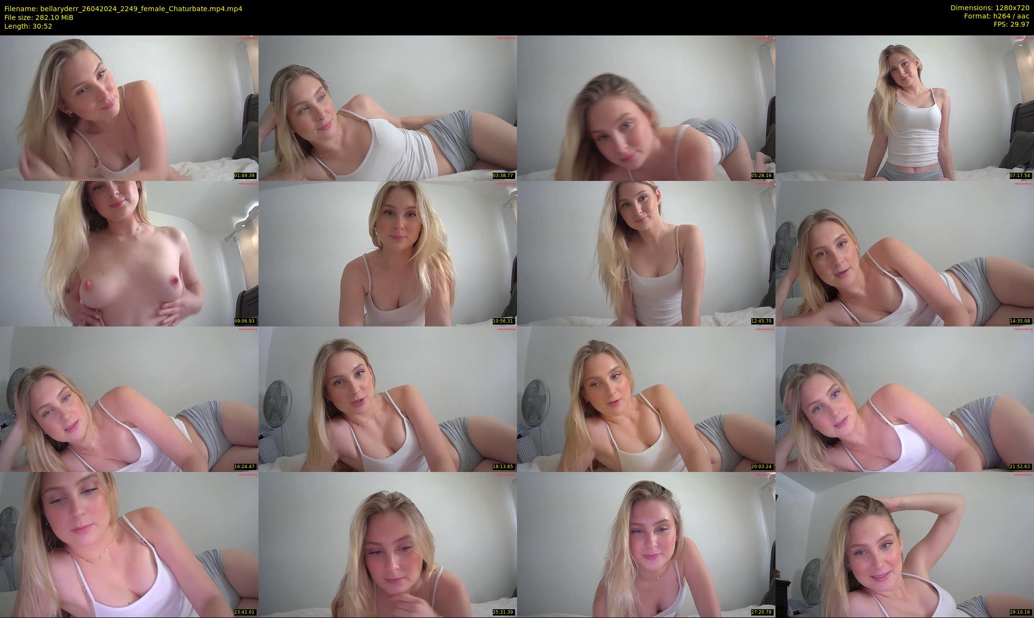 bellaryderr — 31 minute Chaturbate female cam show recording, 720p, Apr 26, 2024