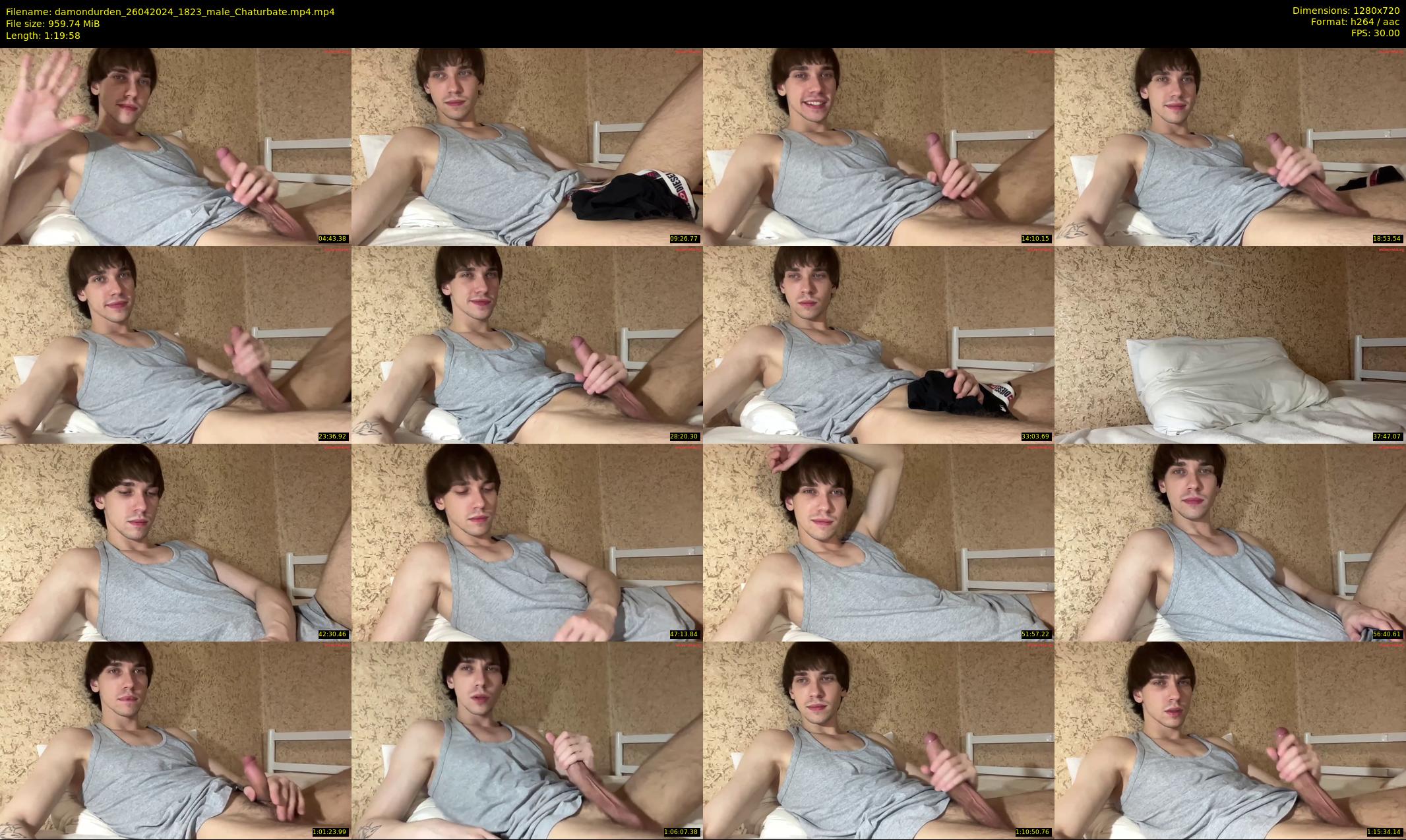 damondurden — 80 minute Chaturbate male cam show recording, 720p, Apr 26, 2024