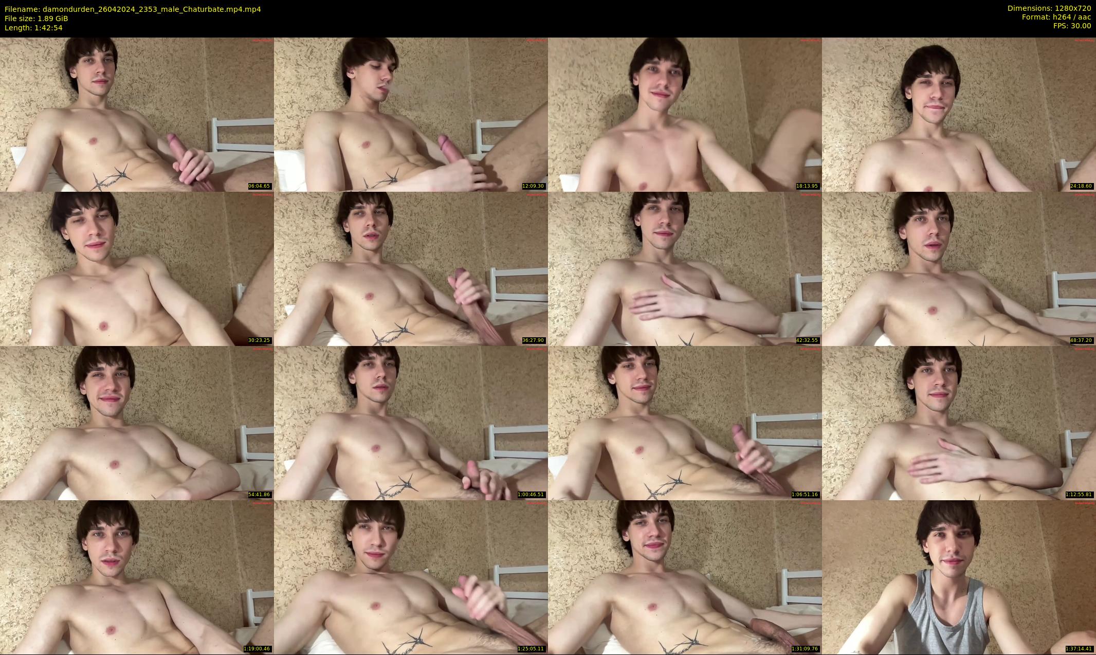 damondurden — 103 minute Chaturbate male cam show recording, 720p, Apr 26, 2024