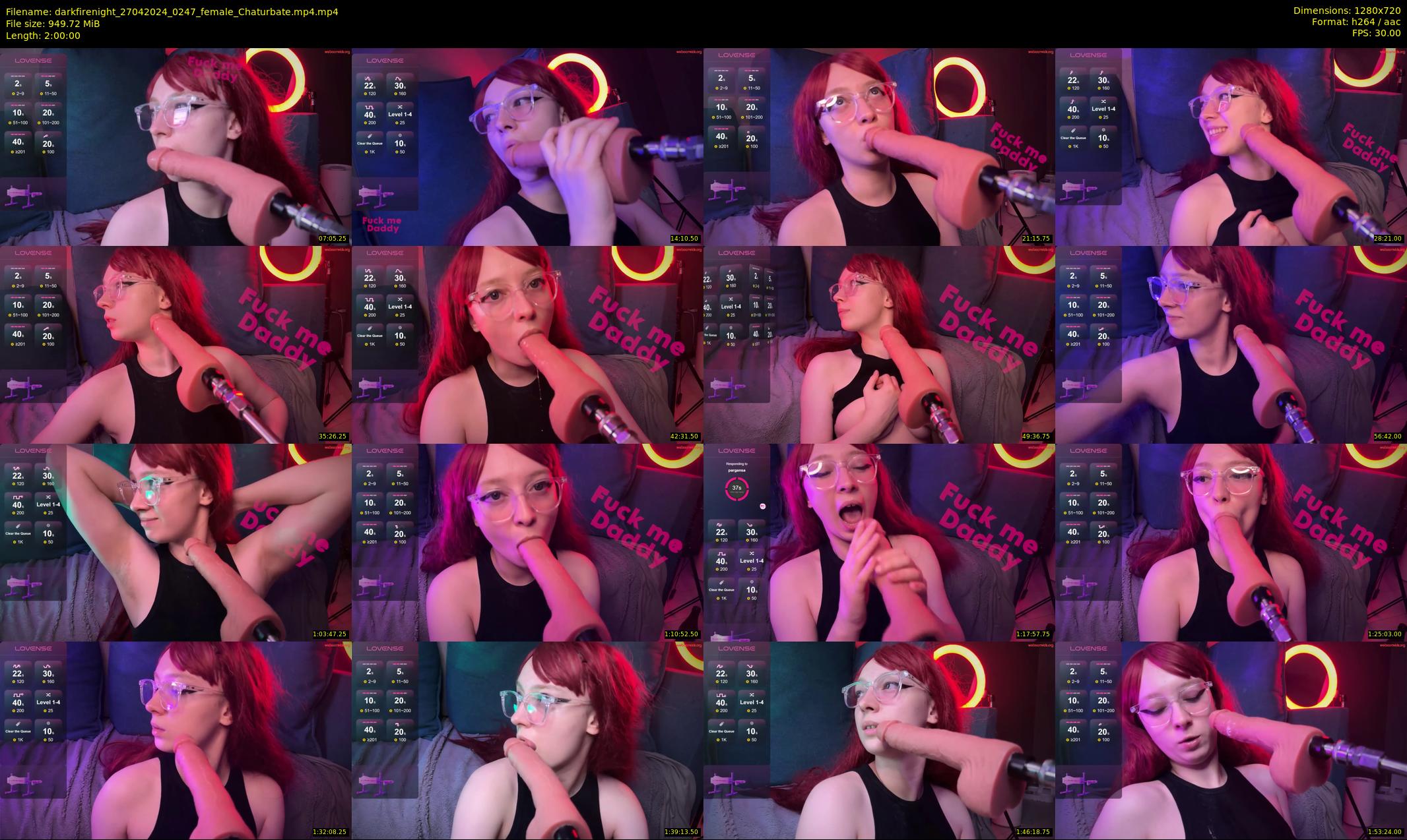 darkfirenight — 120 minute Chaturbate couple cam show recording, 720p, Apr 27, 2024