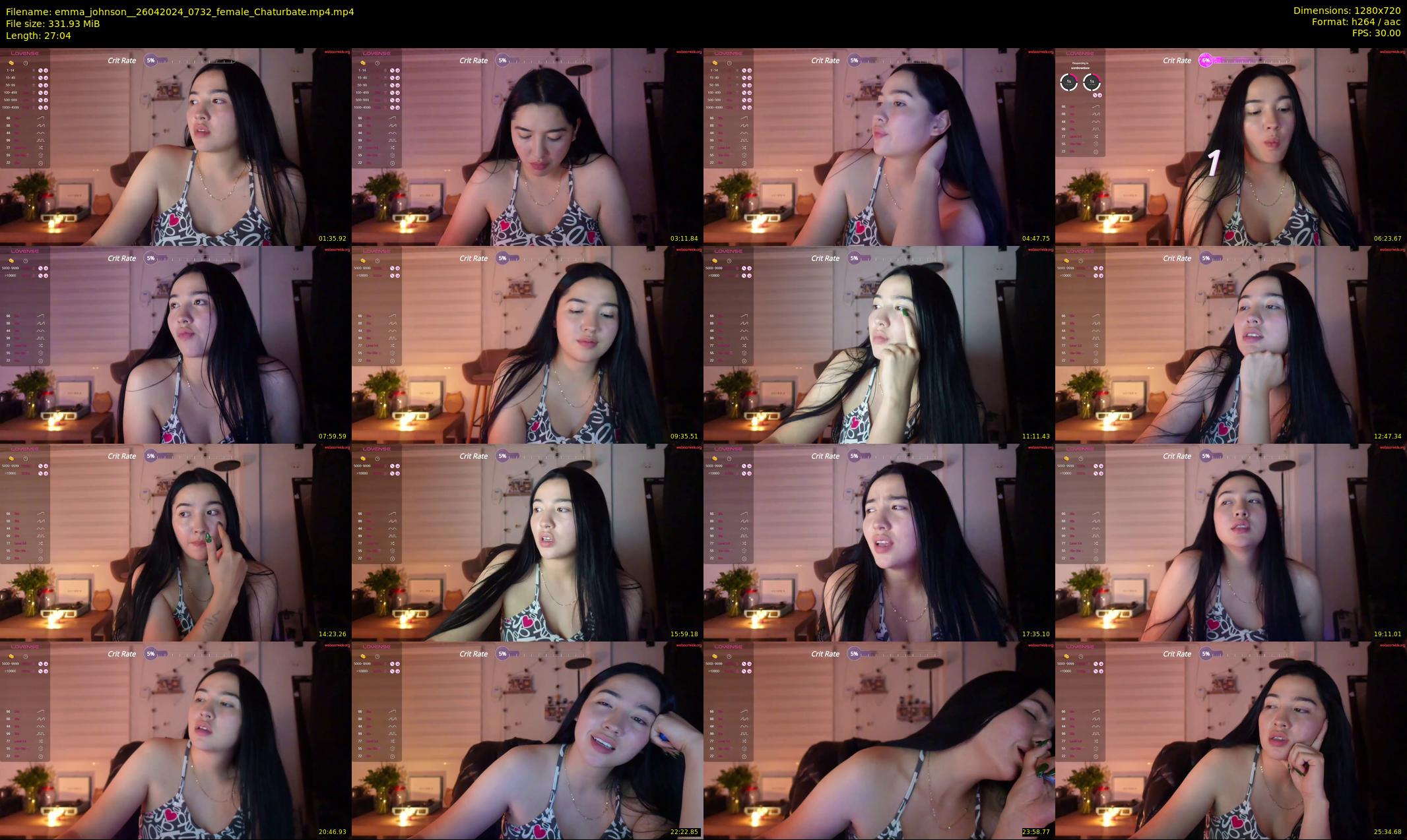emma_johnson_ — 28 minute Chaturbate female cam show recording, 720p, Apr 26, 2024