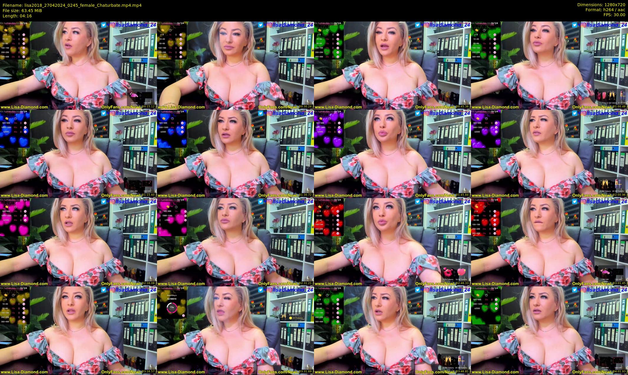 lisa2018 — 5 minute Chaturbate female cam show recording, 720p, Apr 27, 2024