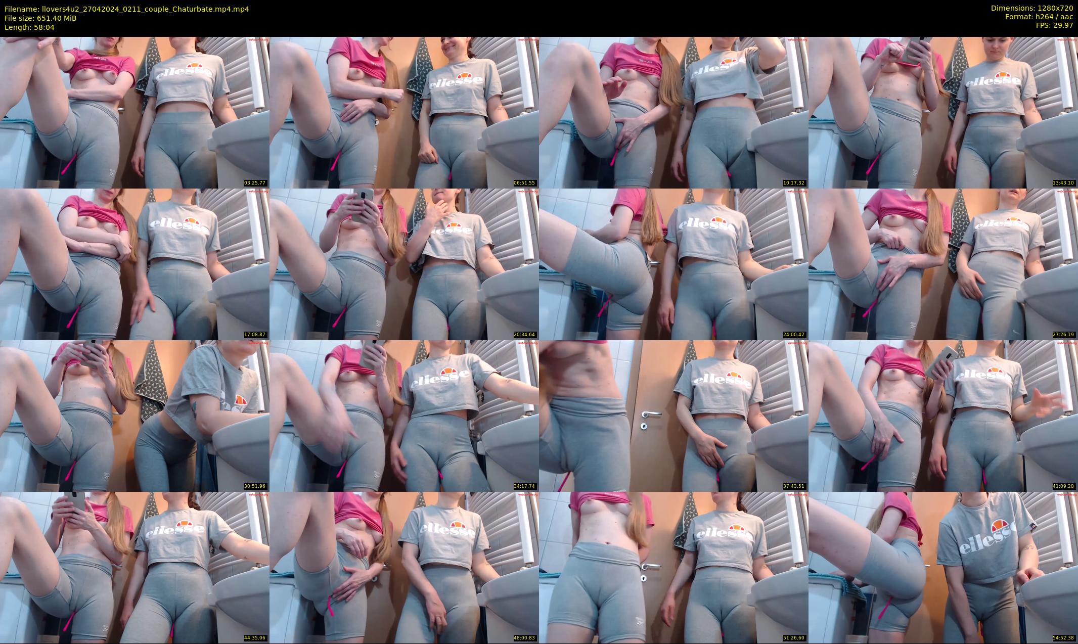 llovers4u2 — 59 minute Chaturbate couple cam show recording, 720p, Apr 27, 2024