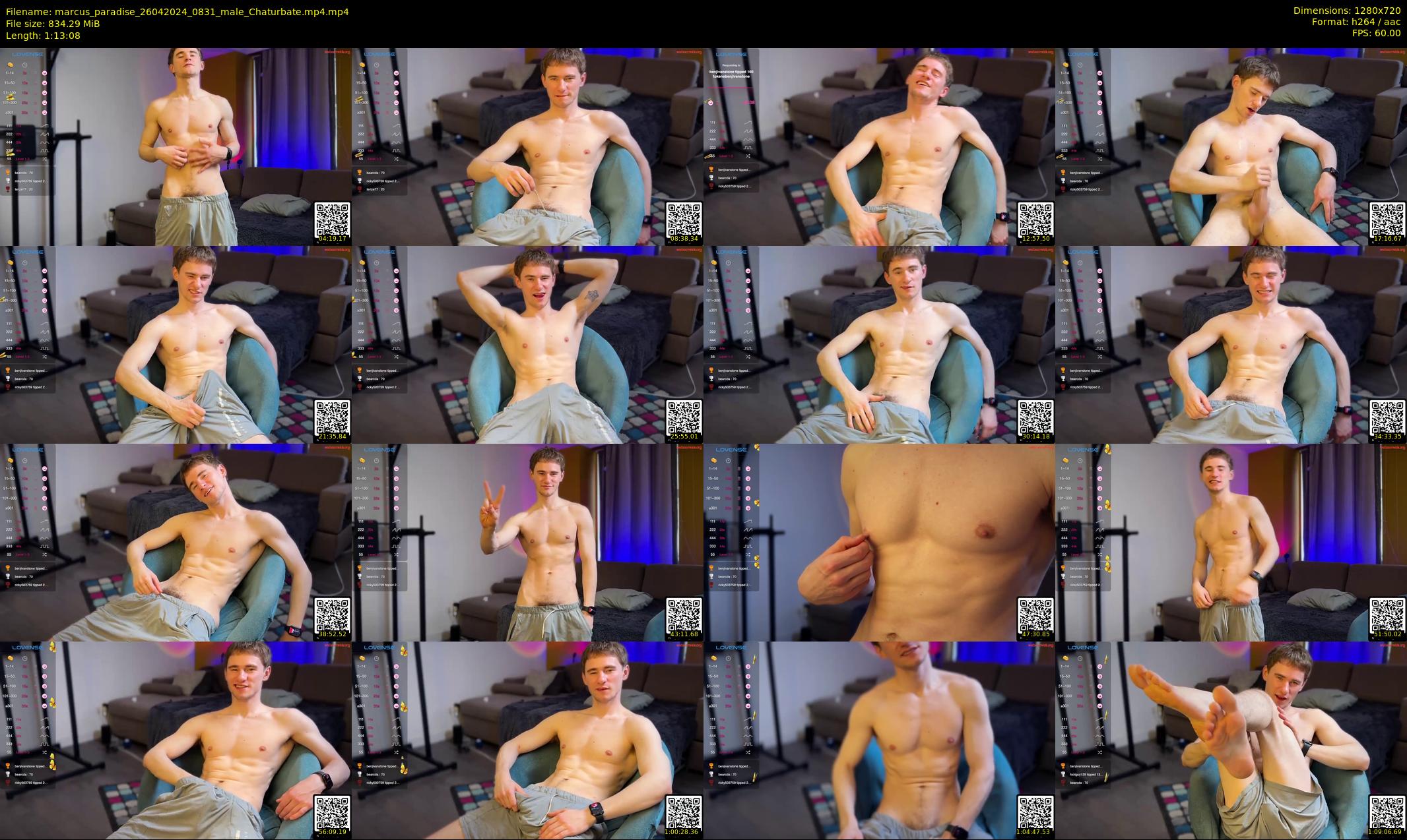 marcus_paradise — 74 minute Chaturbate male cam show recording, 720p, Apr 26, 2024