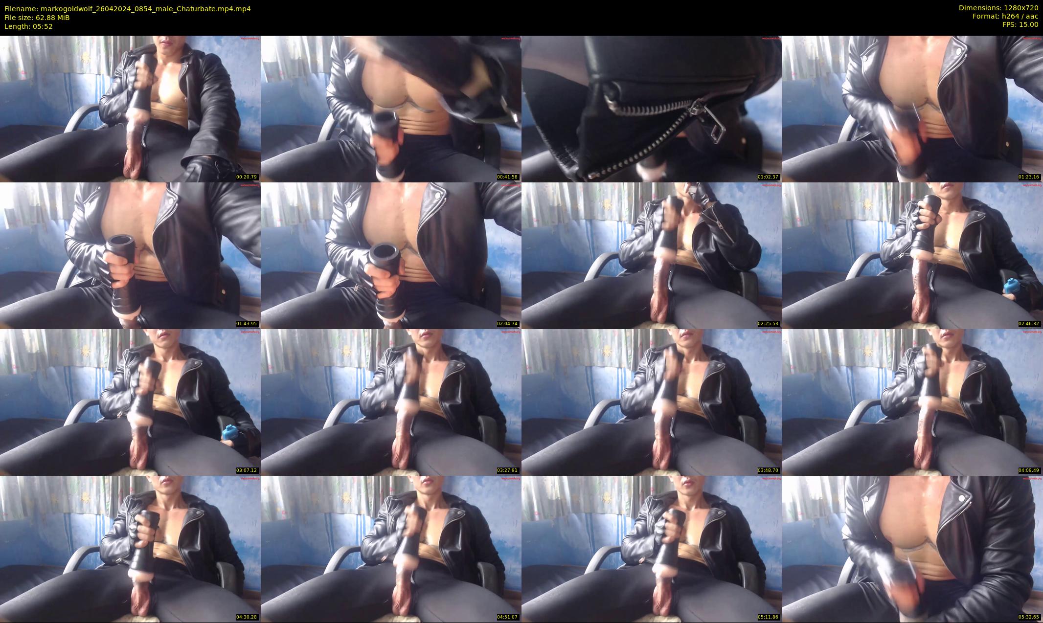 markogoldwolf — 6 minute Chaturbate male cam show recording, 720p, Apr 26, 2024
