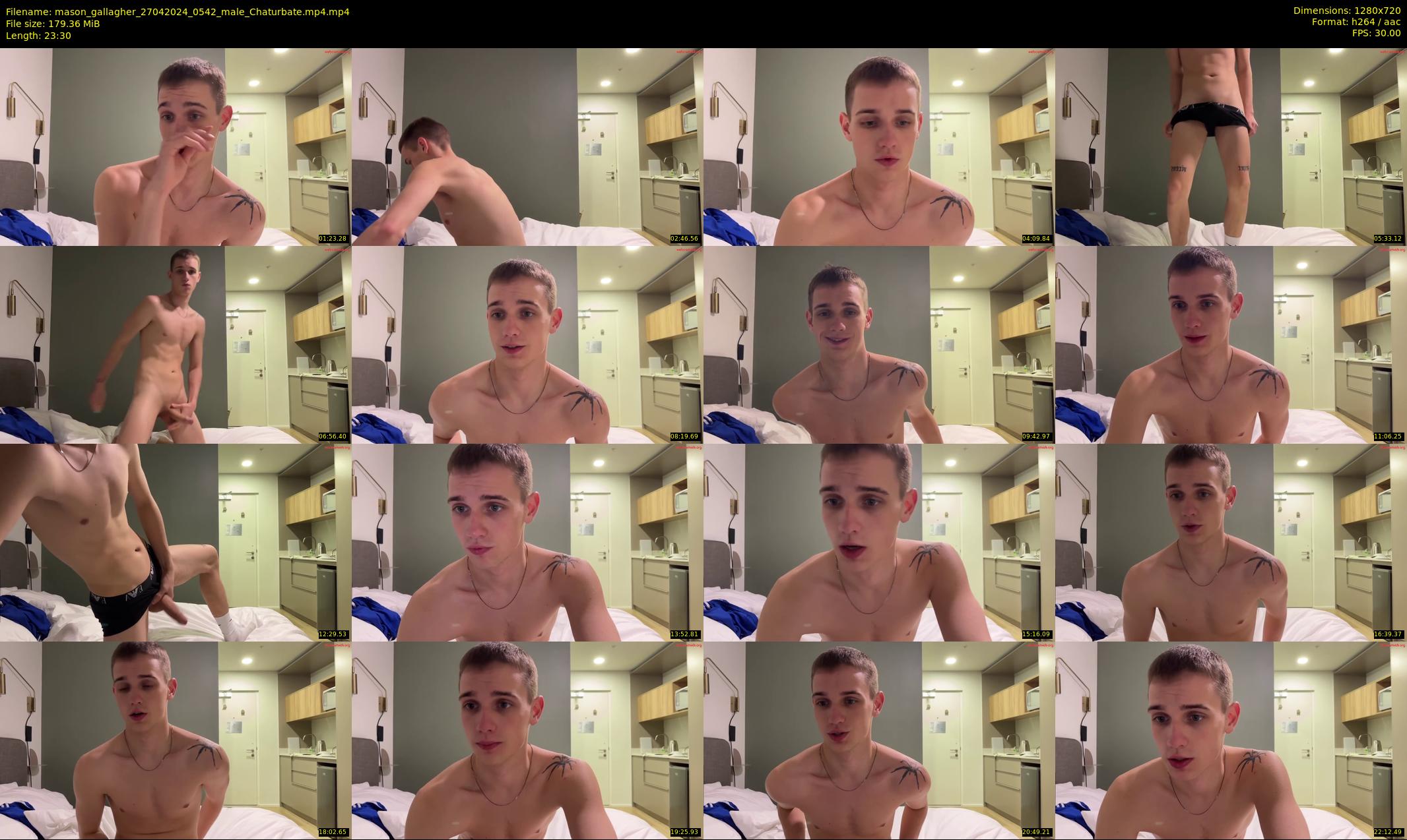 mason_gallagher — 24 minute Chaturbate male cam show recording, 720p, Apr 27, 2024