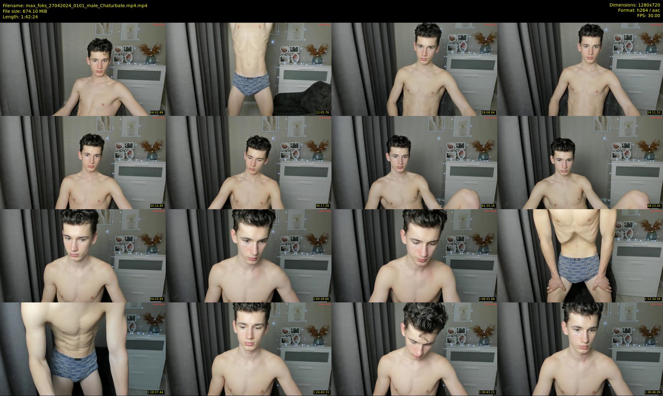 max_foks — 103 minute Chaturbate male cam show recording, 720p, Apr 27, 2024