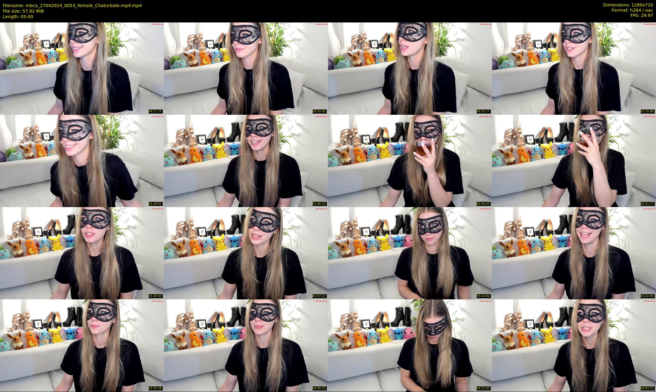 mbca — 5 minute Chaturbate couple cam show recording, 720p, Apr 27, 2024