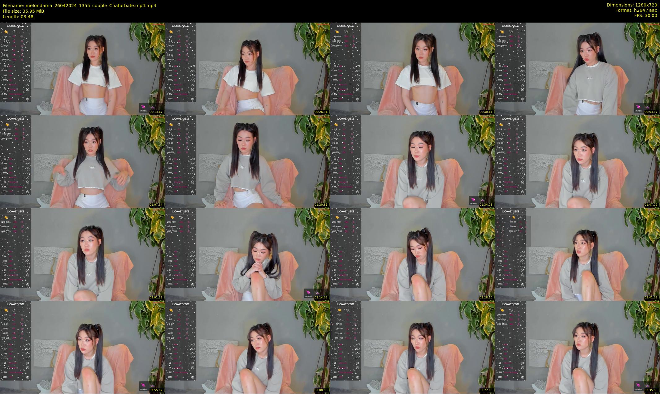 melondama — 4 minute Chaturbate female cam show recording, 720p, Apr 26, 2024