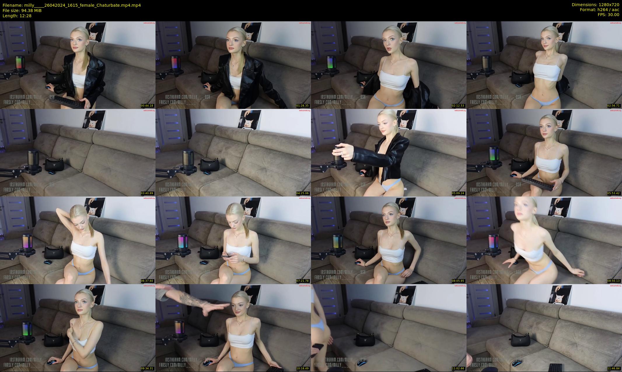 milly____ — 13 minute Chaturbate couple cam show recording, 720p, Apr 26, 2024