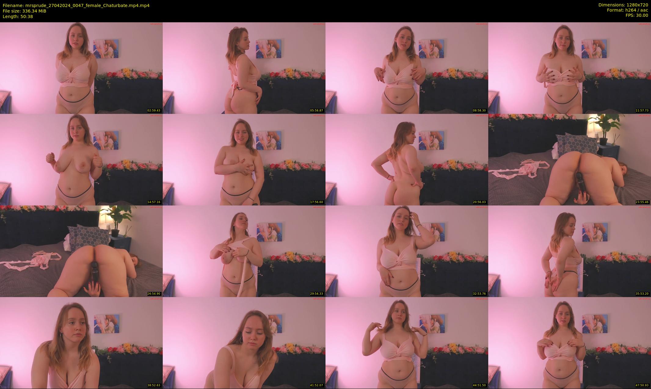 mrsprude — 51 minute Chaturbate female cam show recording, 720p, Apr 27, 2024