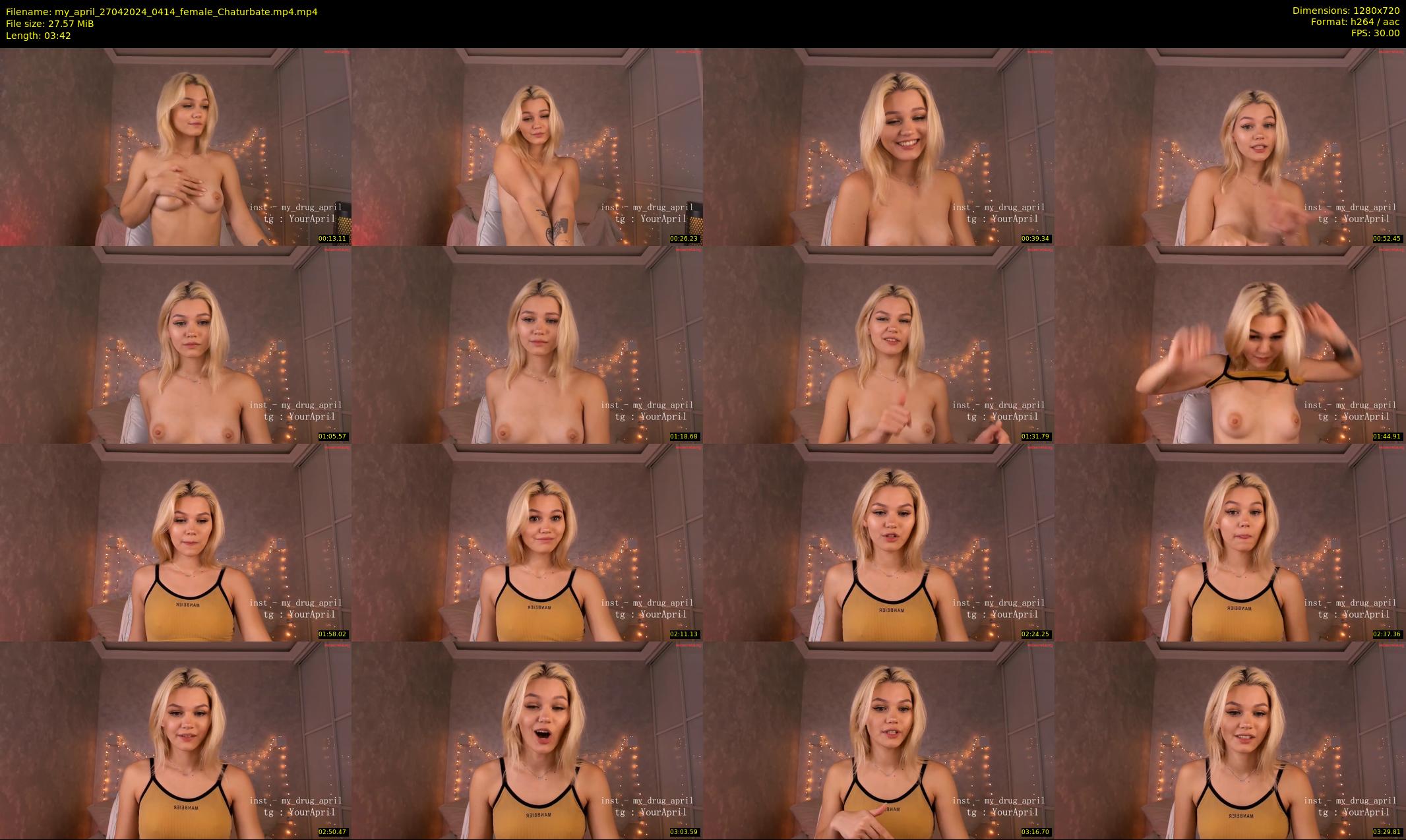 my_april — 4 minute Chaturbate female cam show recording, 720p, Apr 27, 2024