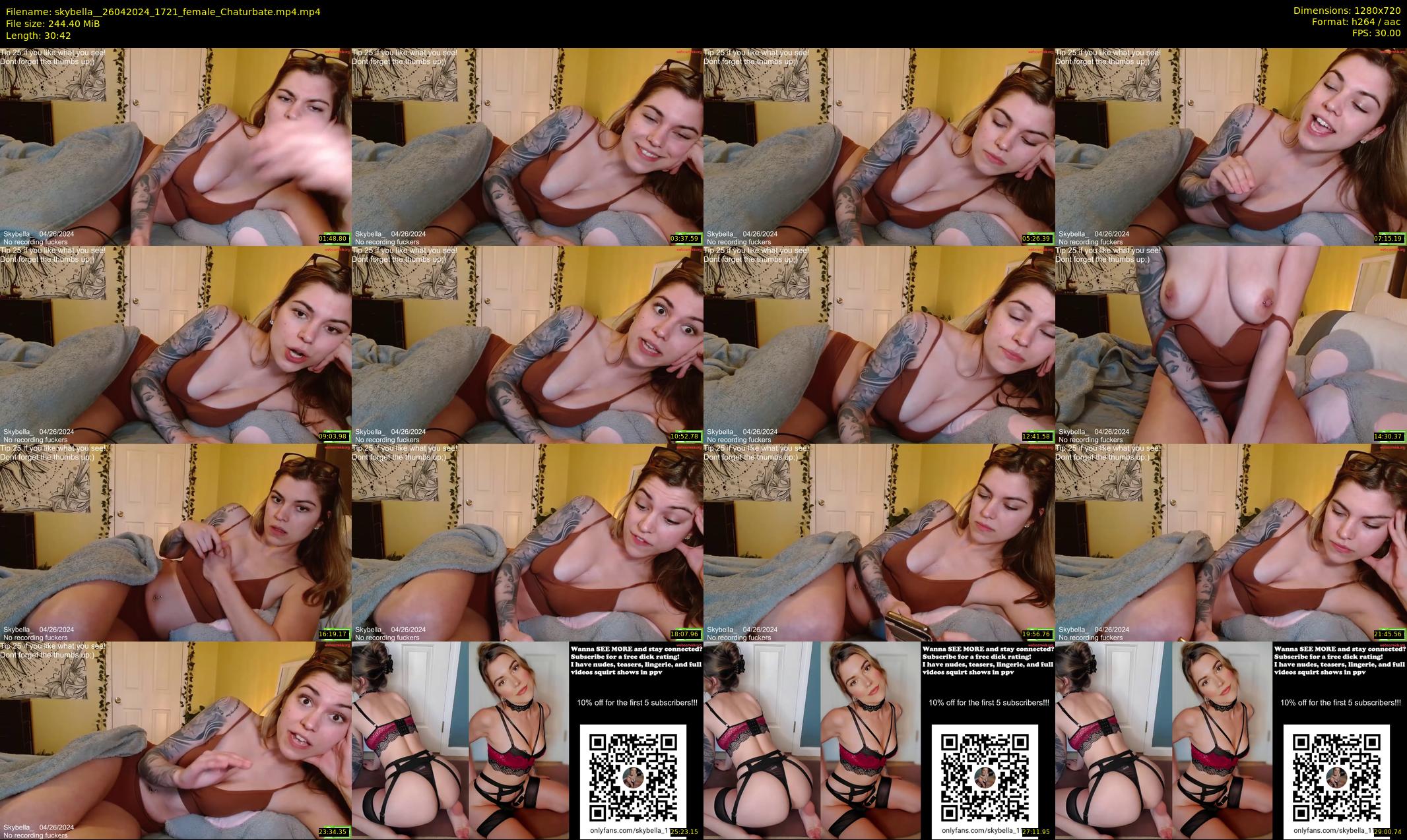 skybella_ — 31 minute Chaturbate female cam show recording, 720p, Apr 26, 2024