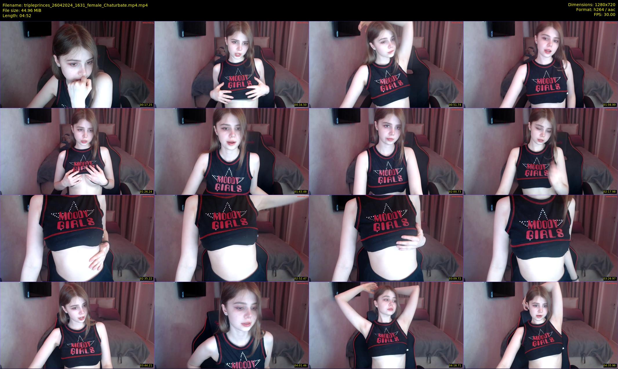 tripleprinces — 5 minute Chaturbate female cam show recording, 720p, Apr 26, 2024