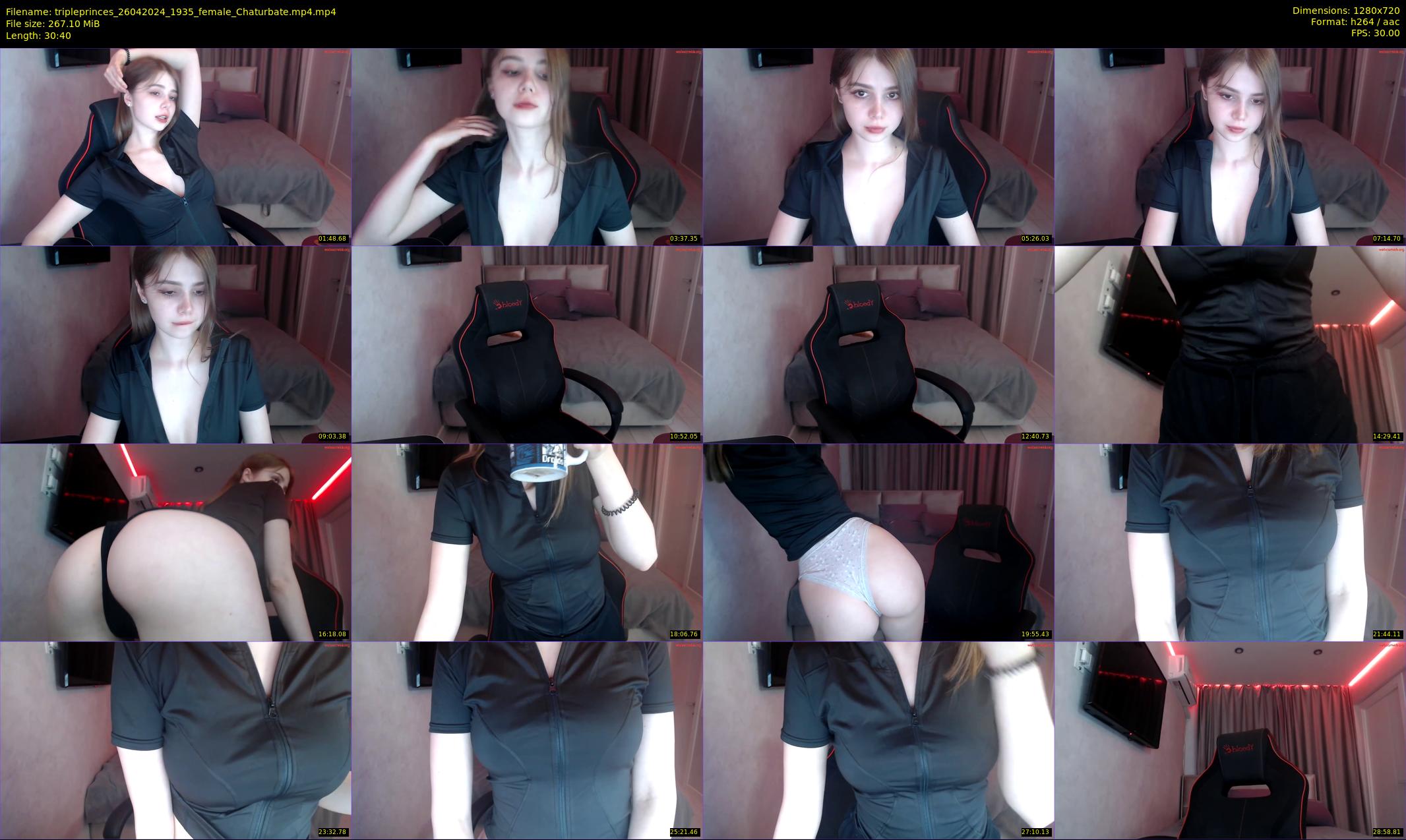 tripleprinces — 31 minute Chaturbate female cam show recording, 720p, Apr 26, 2024