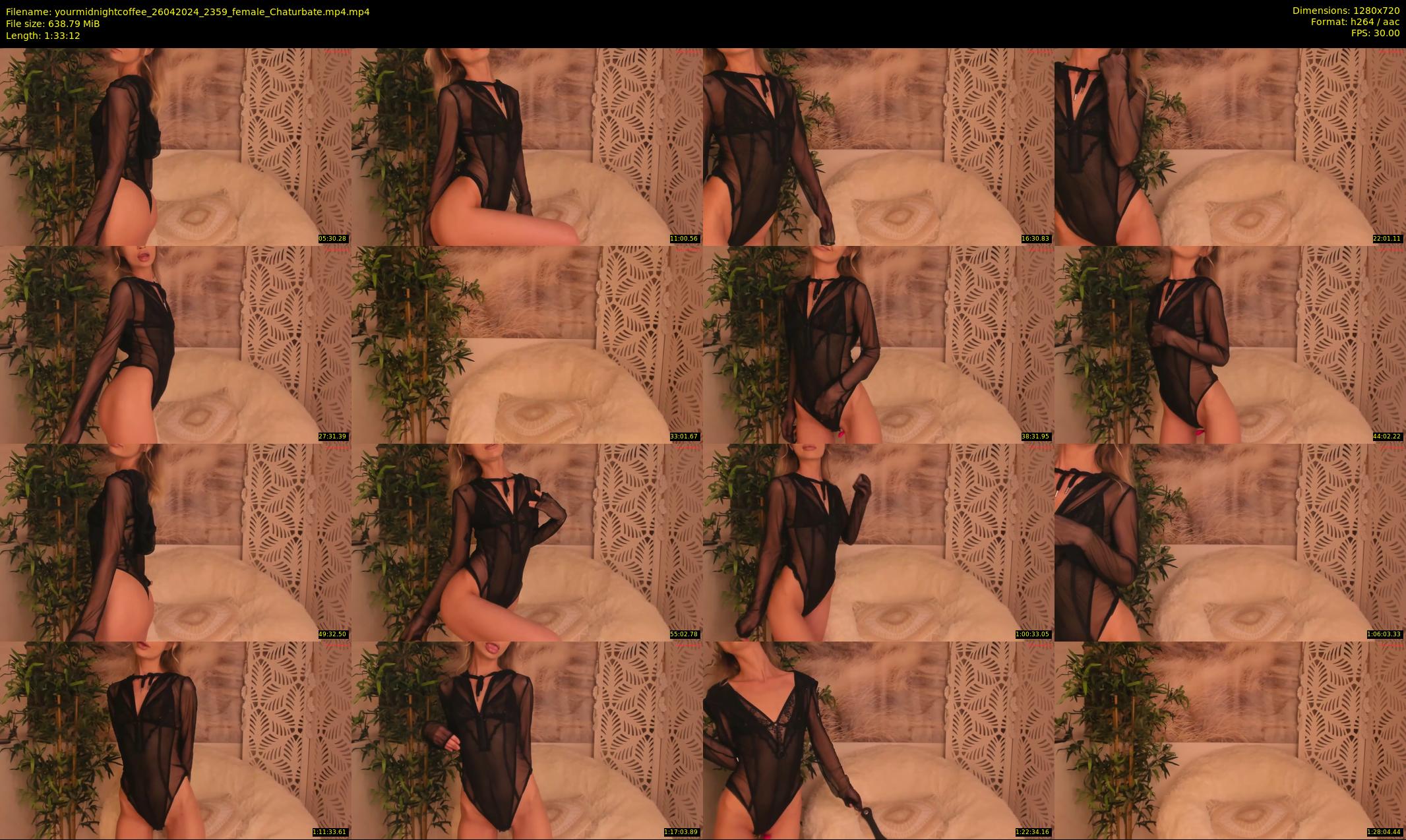 yourmidnightcoffee — 94 minute Chaturbate female cam show recording, 720p, Apr 26, 2024