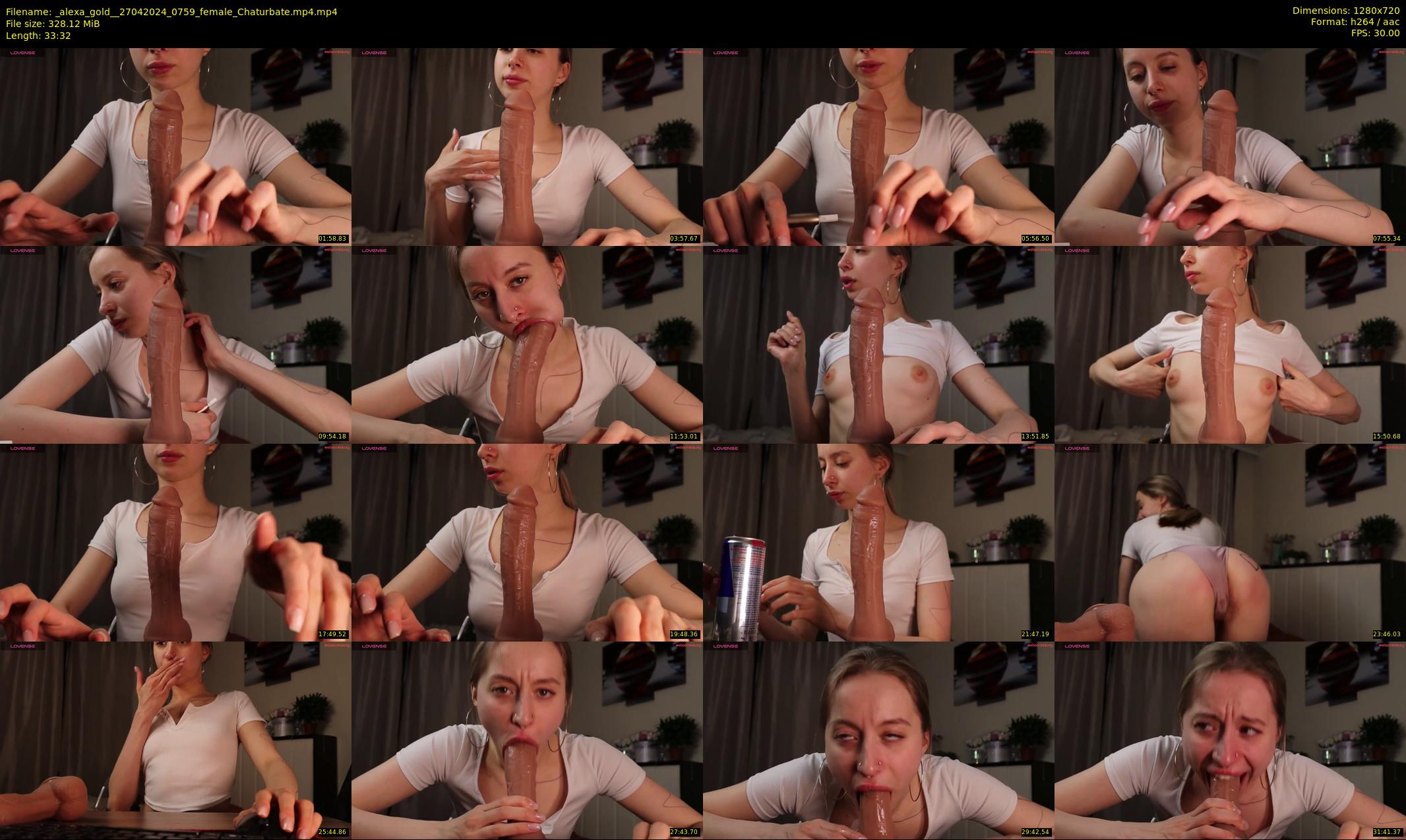 _alexa_gold_ — 34 minute Chaturbate female cam show recording, 720p, Apr 27, 2024