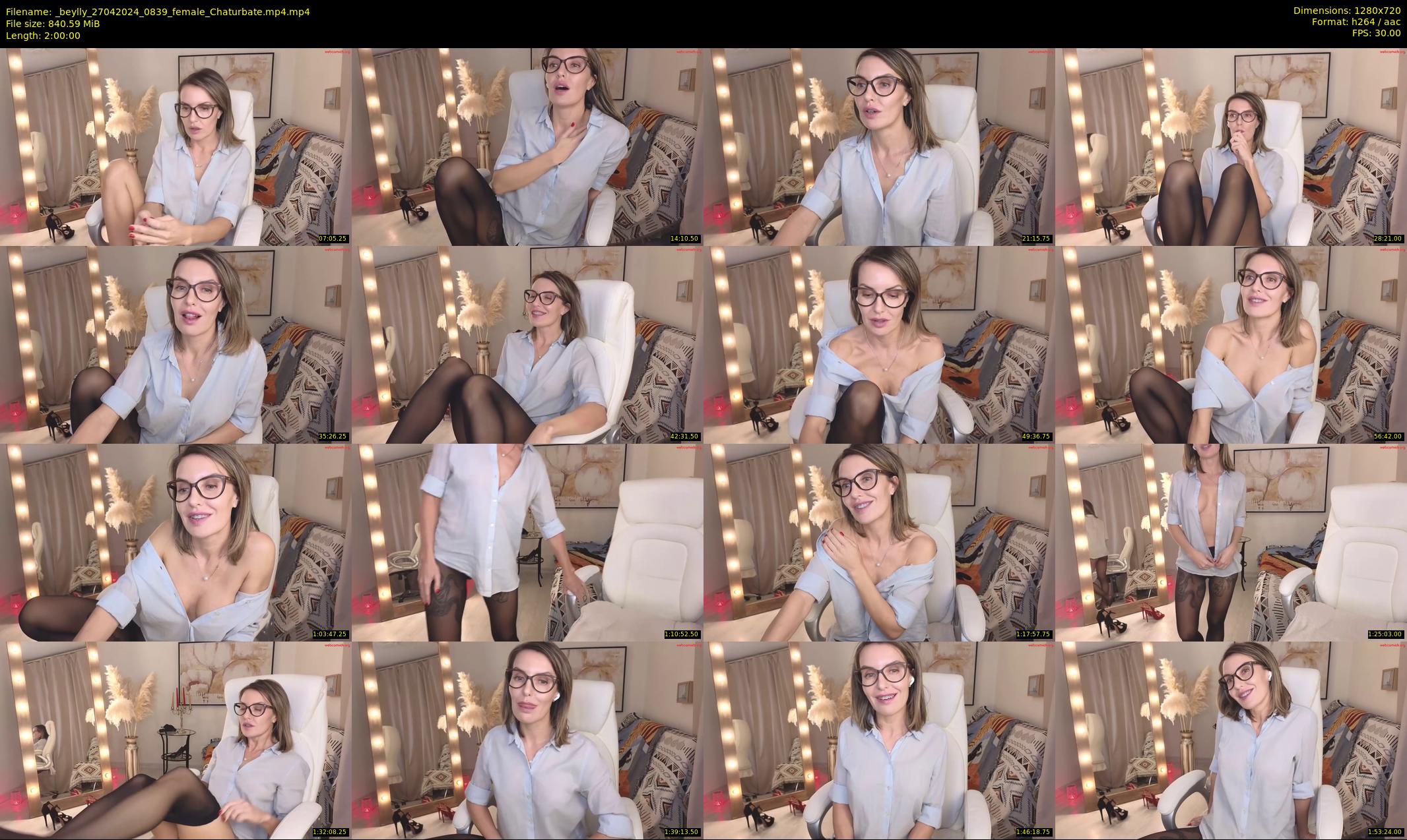_beylly — 120 minute Chaturbate female cam show recording, 720p, Apr 27, 2024