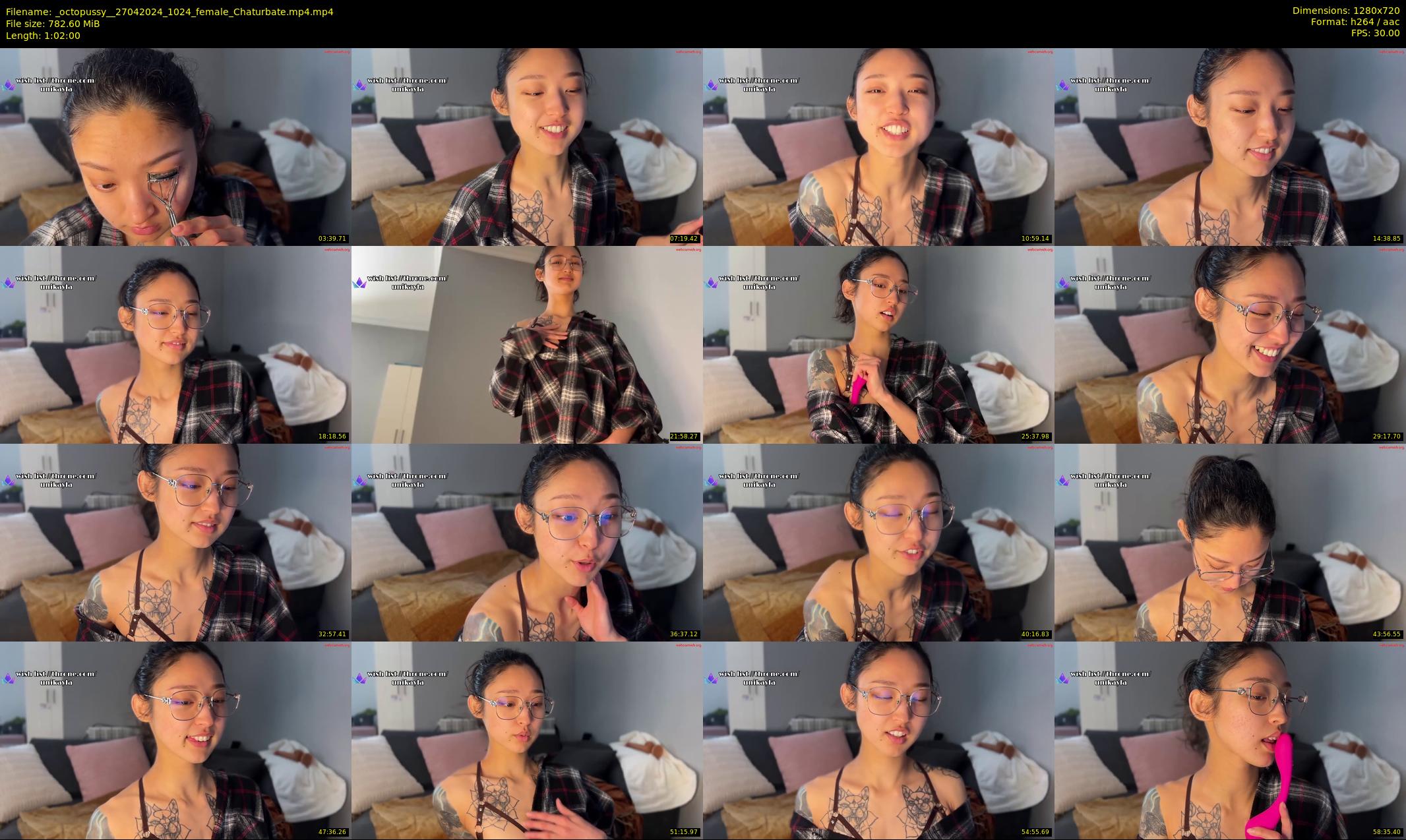 _octopussy_ — 62 minute Chaturbate female cam show recording, 720p, Apr 27, 2024