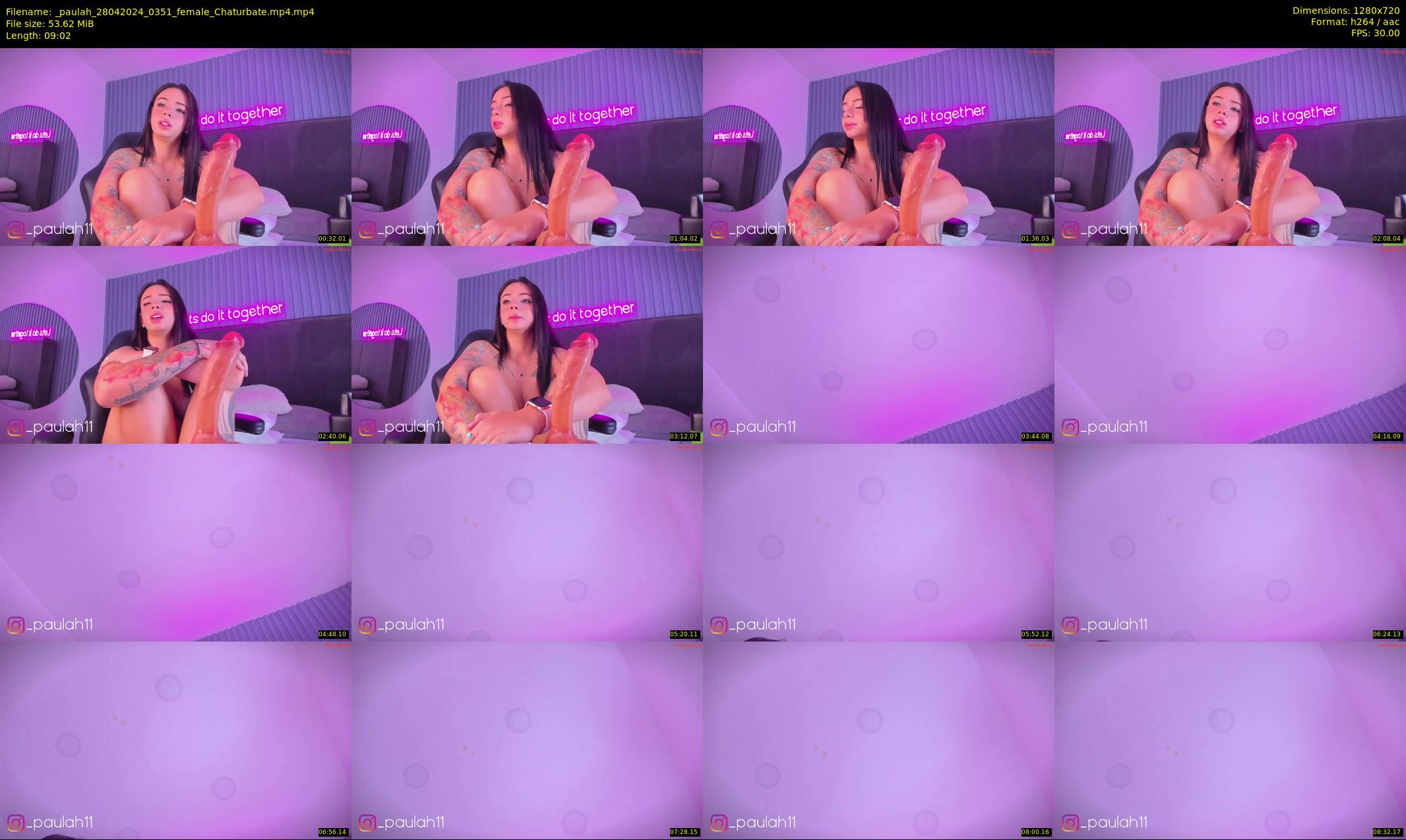 _paulah — 10 minute Chaturbate female cam show recording, 720p, Apr 28, 2024