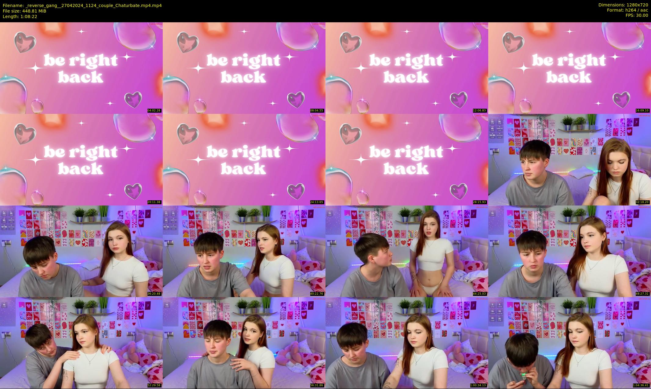 _reverse_gang_ — 69 minute Chaturbate couple cam show recording, 720p, Apr 27, 2024