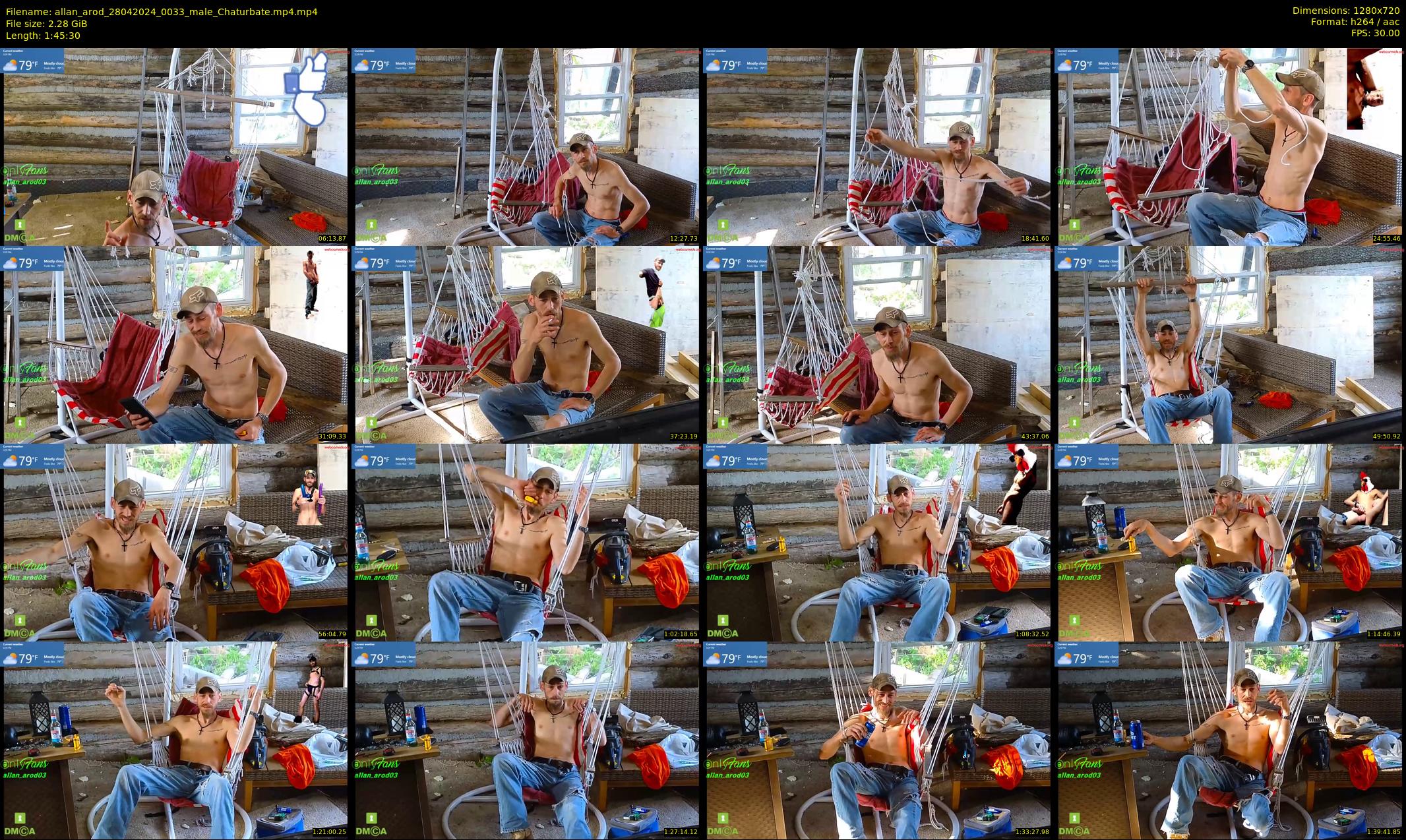 allan_arod — 106 minute Chaturbate male cam show recording, 720p, Apr 28, 2024
