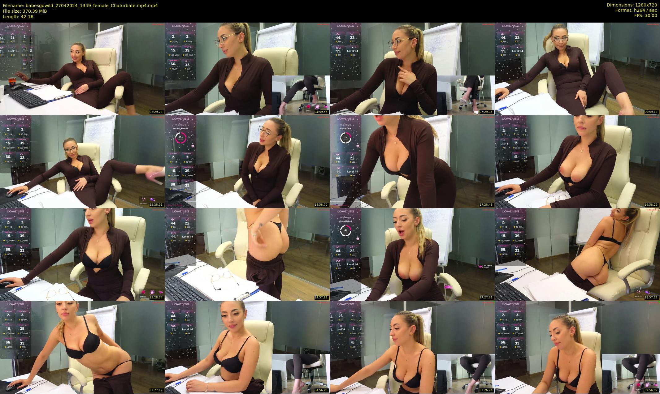 babesgowild — 43 minute Chaturbate couple cam show recording, 720p, Apr 27, 2024
