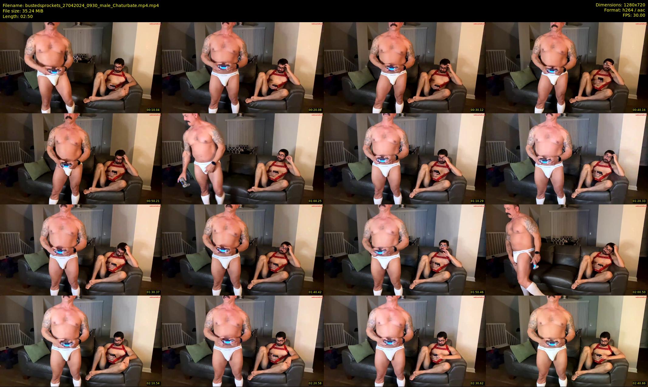 bustedsprockets — 3 minute Chaturbate male cam show recording, 720p, Apr 27, 2024